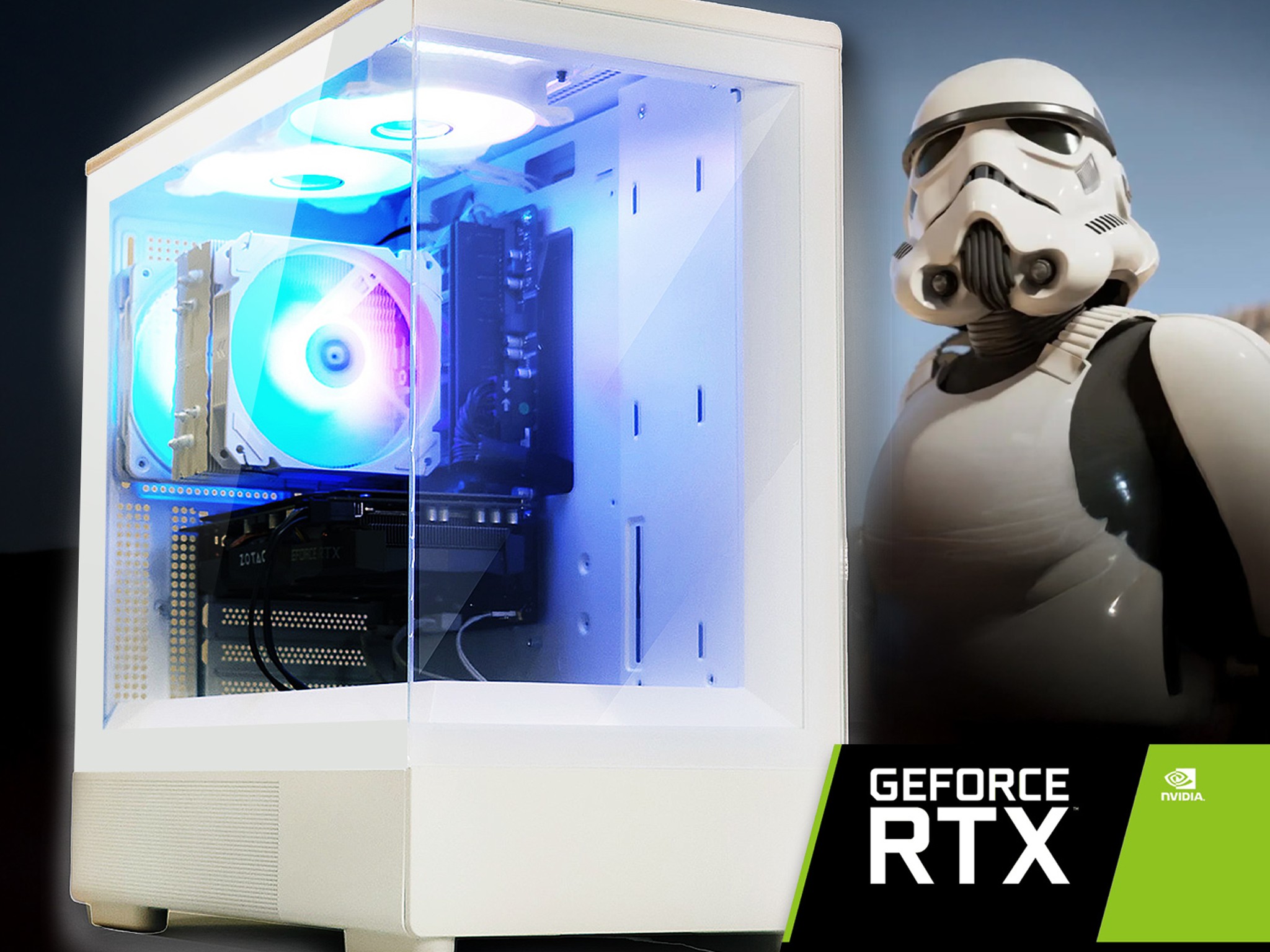❄️ Pure Performance Gaming PC | RTX 2060S Super, RYZEN 5 3500X, 16GB DDR4, 512GB M.2 + 500GB, WIFI