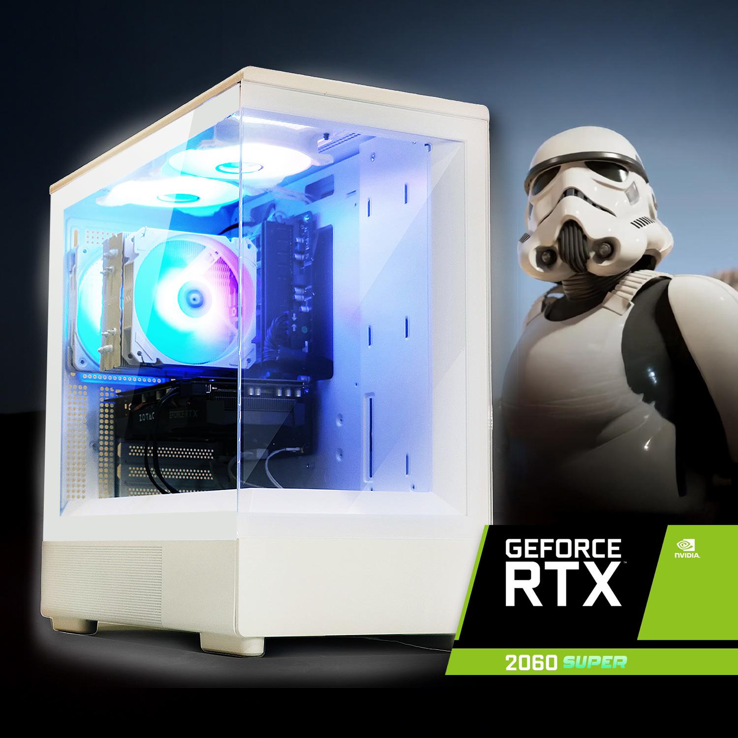 ❄️ Pure Performance Gaming PC | RTX 2060S Super, RYZEN 5 3500X, 16GB DDR4, 512GB M.2 + 500GB, WIFI