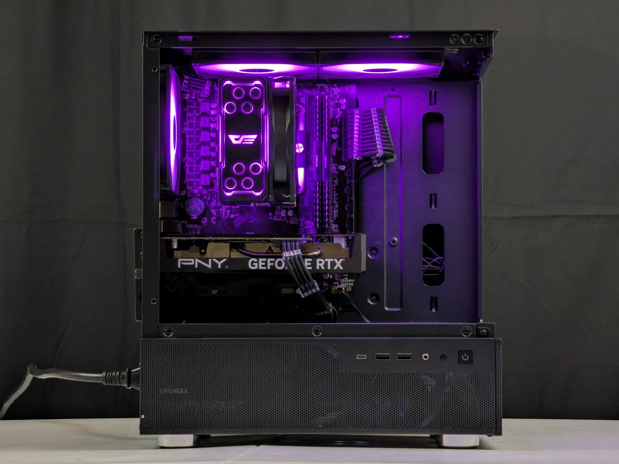 💜🖤 RTX 4060 / Ryzen 7 3700X / 32GB Gaming PC 🖤💜
