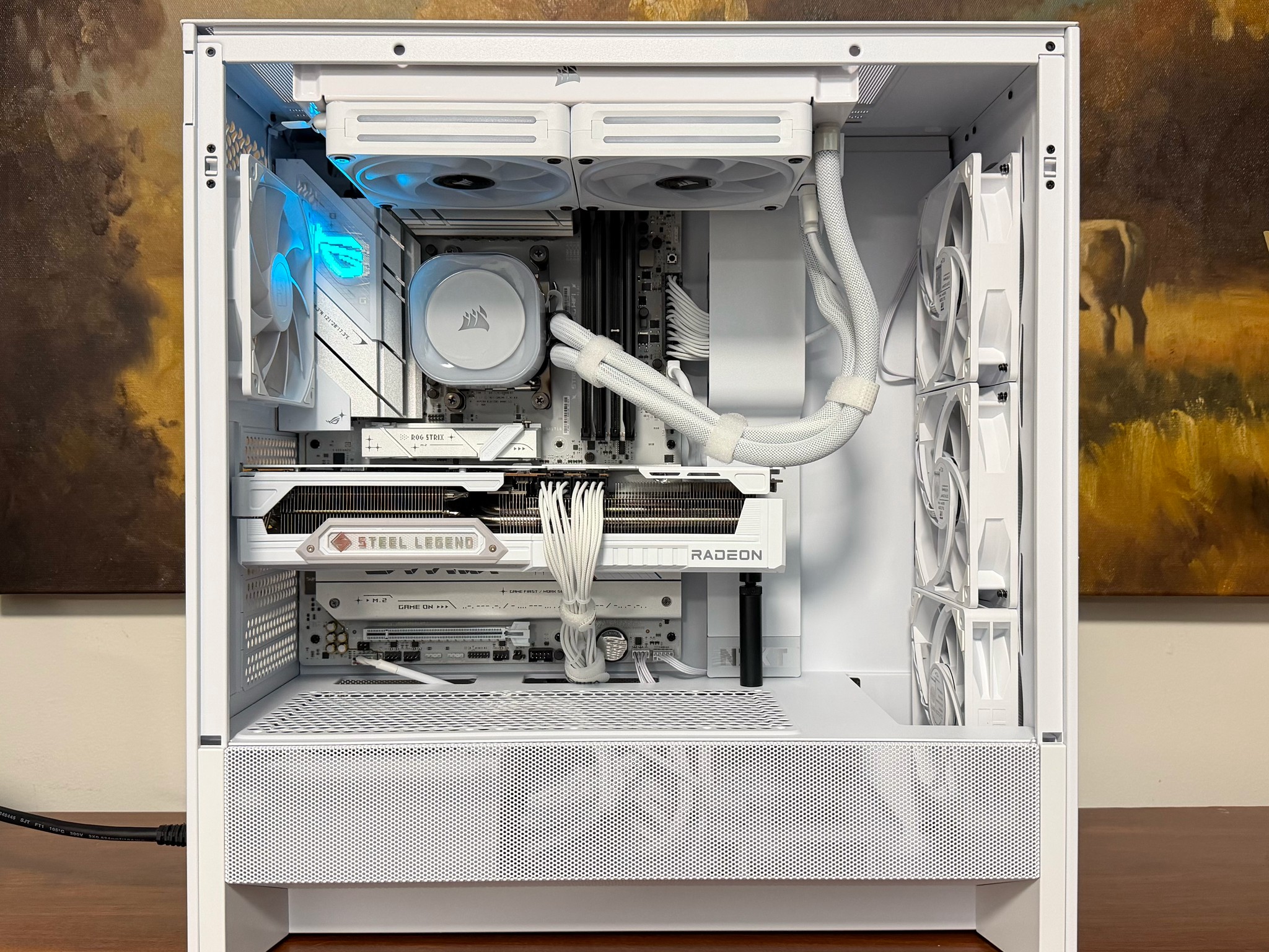 RTX 9070 XT 16GB | Ryzen 7 7700X | 32GB 6000 | ROG STRIX B850-A | 2TB NVMe | 240MM AIO | 850W PSU