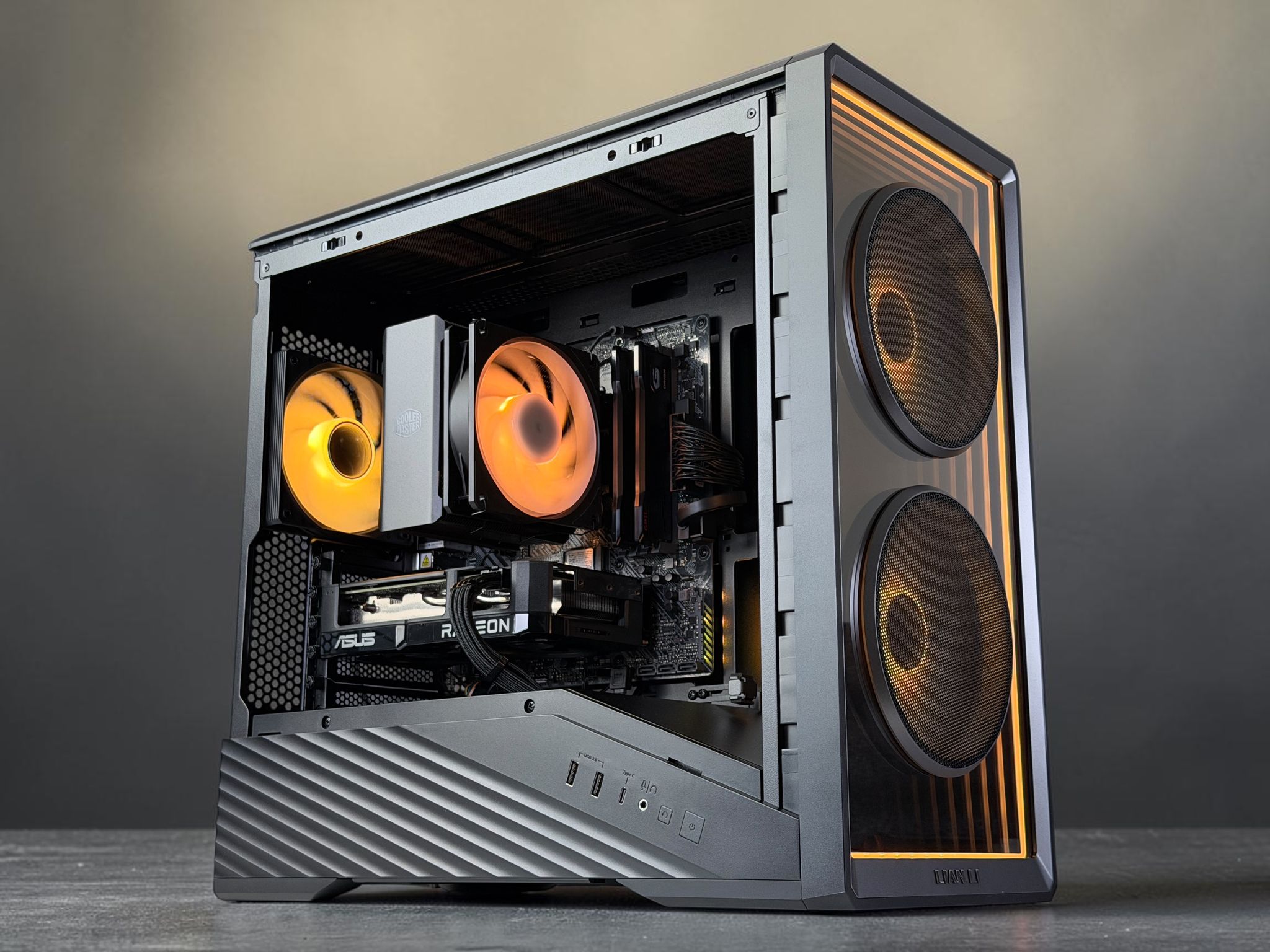 🖤🦍 Gaming PC◼️AMD RX 7800 XT 16GB◼️AMD Ryzen 5 8400F◼️16GB DDR4◼️1TB SSD