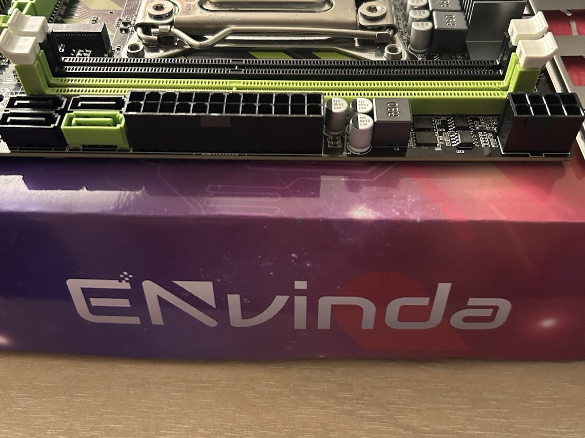 ENVINDA X79 Motherboard LGA 2011-REG DDR3 Memory & ECC w/Xeon 2667v2 CPU Combo