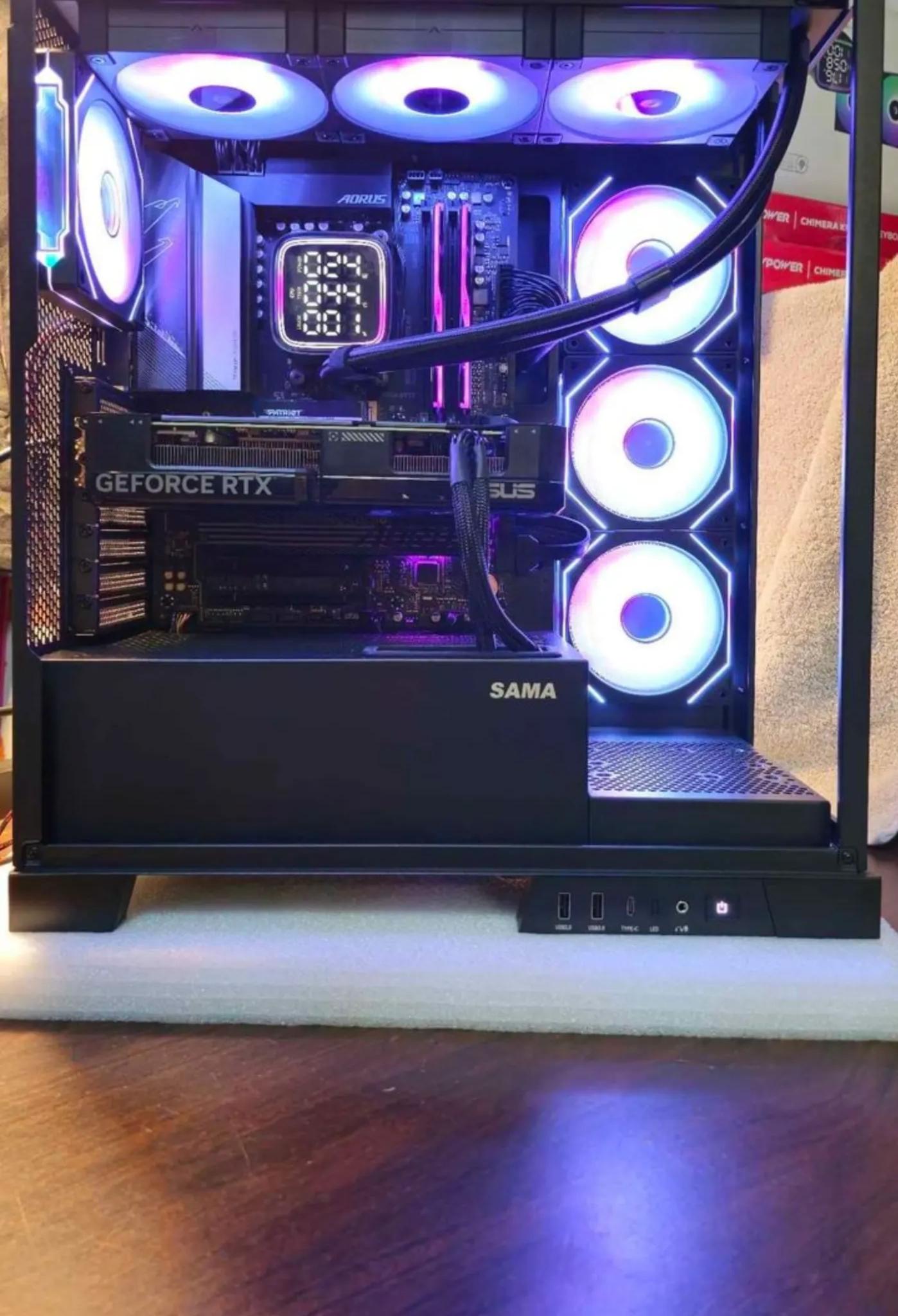 **PROJECT THANOS** - Ryzen 9 7900X3D & RTX 4070 GAMING PC / WORK STATION *BRAND NEW IN BOX* $1799