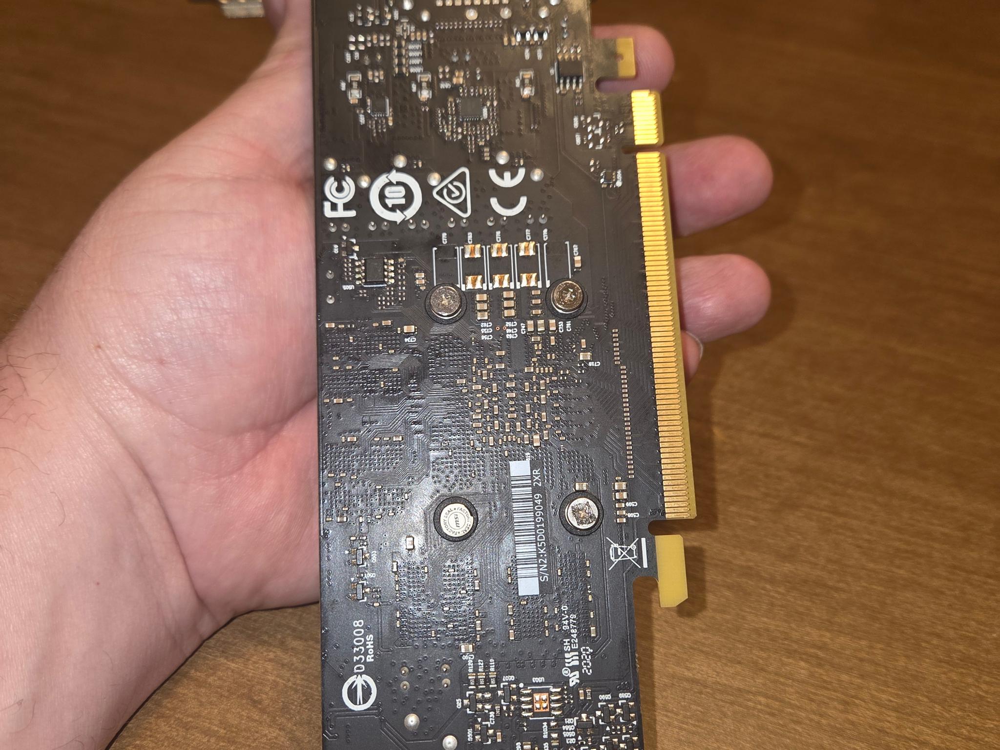 MSI GTX 1050 Ti 4GT LP - Image 3