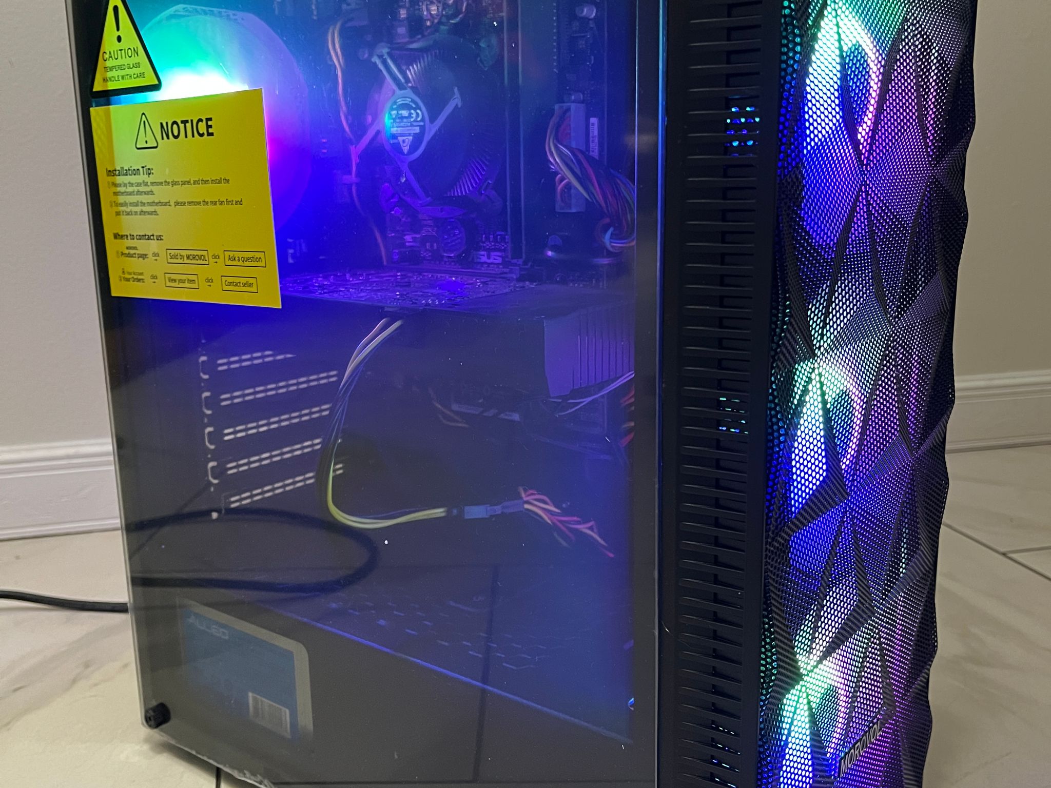 Budget Gaming PC - Intel i5-6400, NVIDIA GTX 1060 6GB, 12GB RAM, 756GB Storage, w/ Wi-Fi & BT
