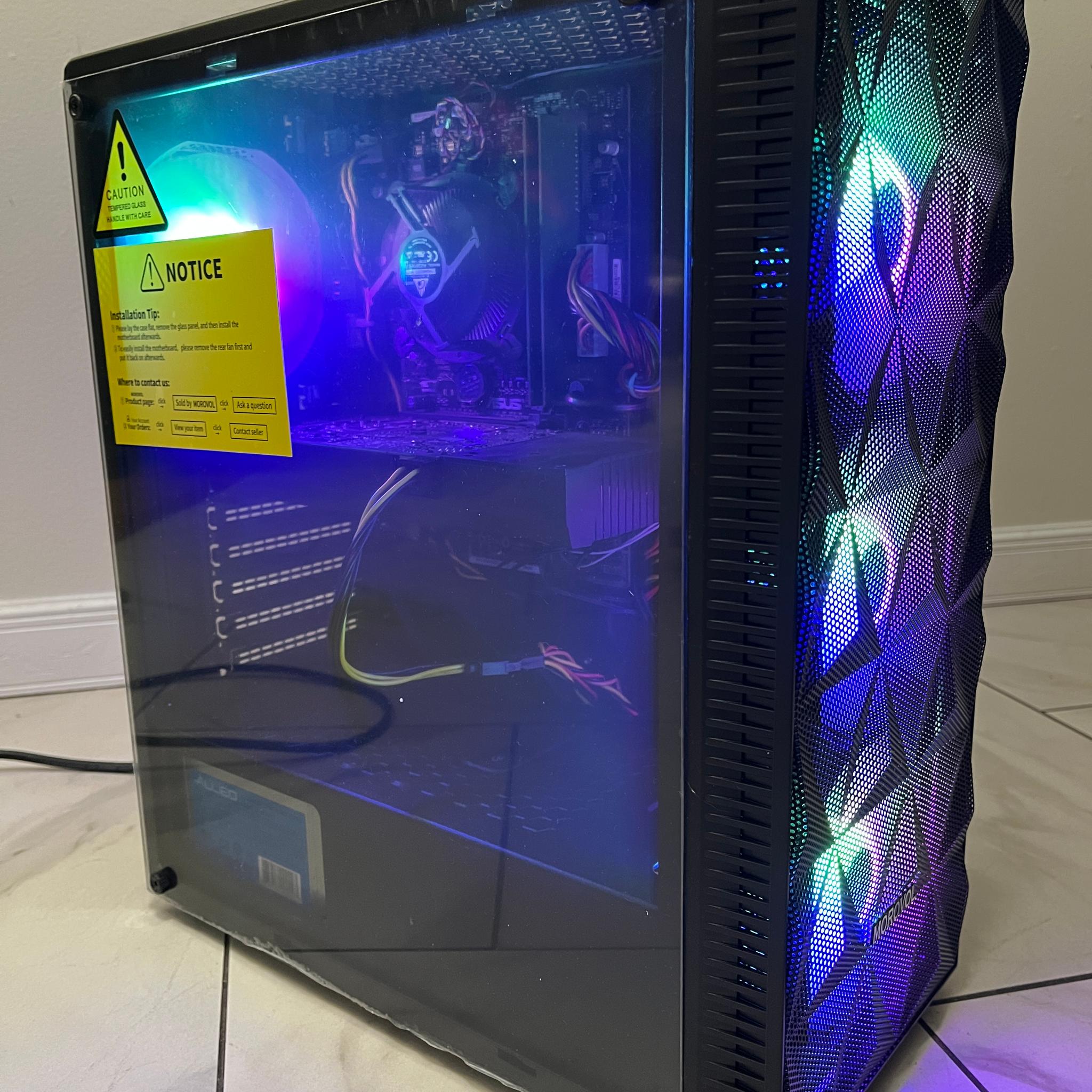 Budget Gaming PC - Intel i5-6400, NVIDIA GTX 1060 6GB, 12GB RAM, 756GB Storage, w/ Wi-Fi & BT