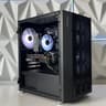 RX 580 8GB, Ryzen 5 2600X, 16GB RAM | Black RGB Gaming Computer/PC