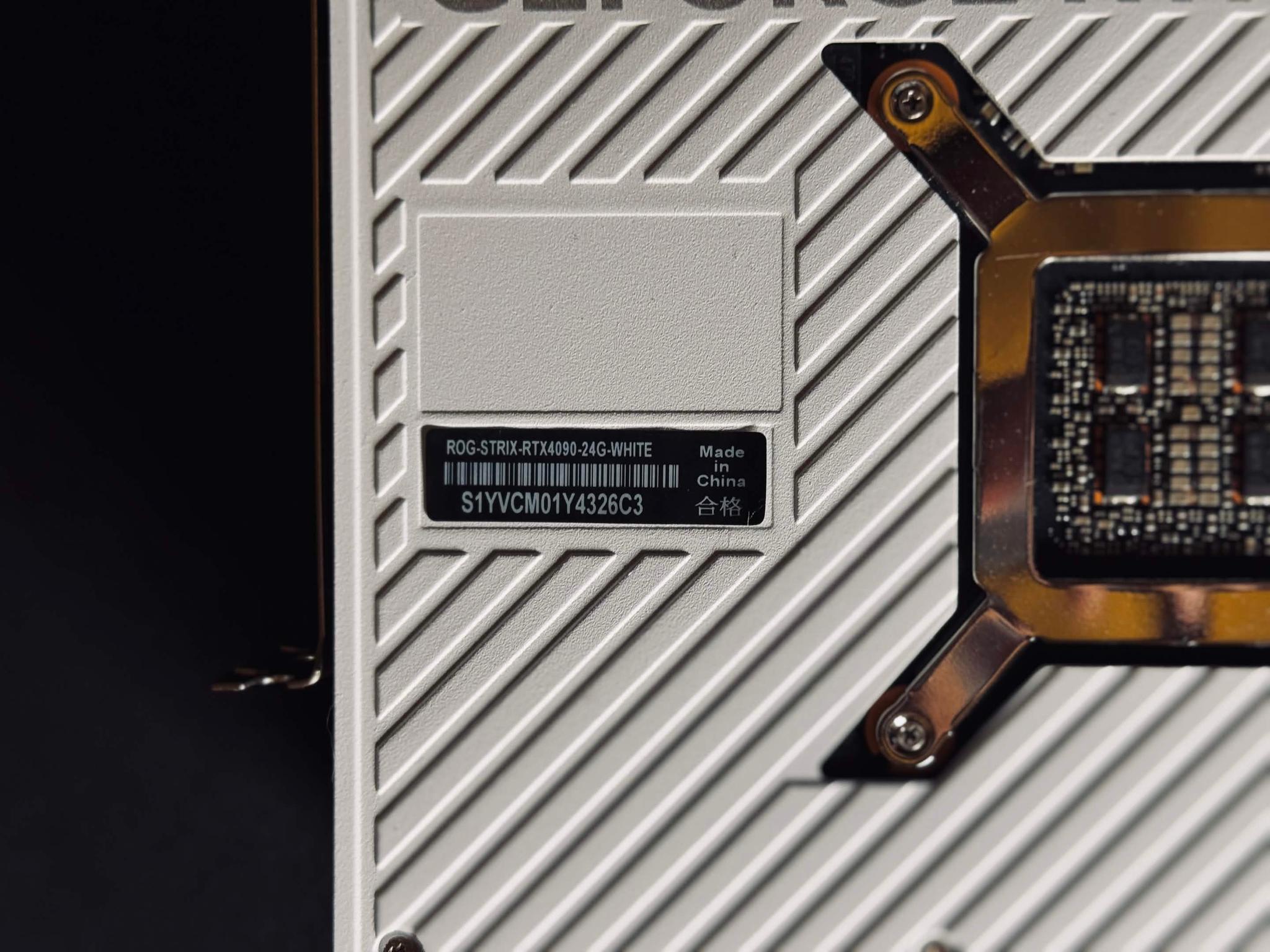🤍 ASUS ROG STRIX GeForce RTX 4090 GAMING OC White 24GB🤍