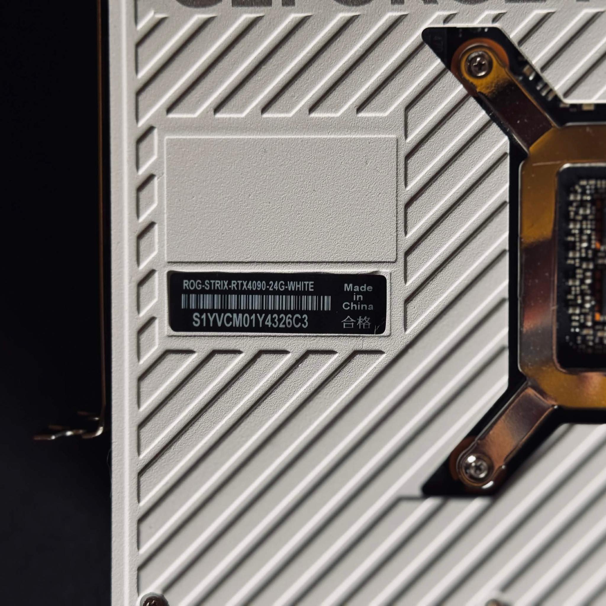 🤍 ASUS ROG STRIX GeForce RTX 4090 GAMING OC White 24GB🤍