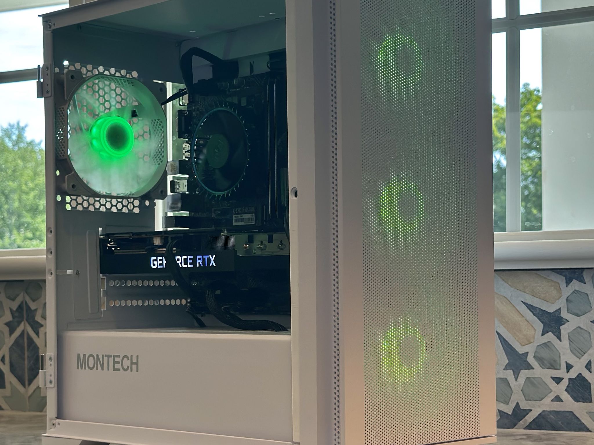 1440p Ready! GeForce RTX 3060 Ti, i5-12400F, White ARGB Custom Gaming PC