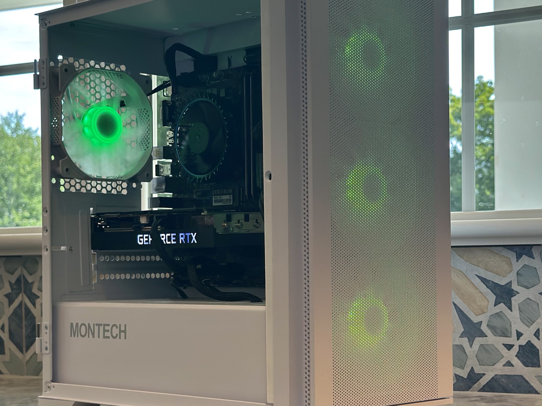 1440p Ready! GeForce RTX 3060 Ti, i5-12400F, White ARGB Custom Gaming PC