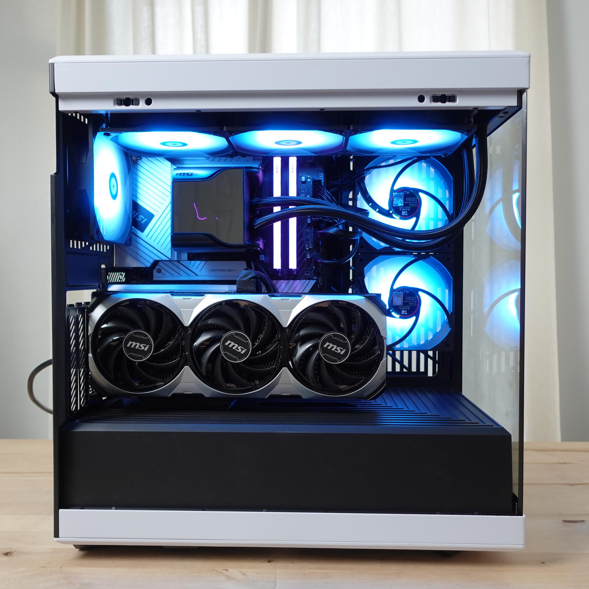 ECLIPSE ⚪️🔵 4070 Ti | Intel Core i5-14600KF | 32GB DDR5-6000 | 1TB NVMe SSD | Windows 11 Pro