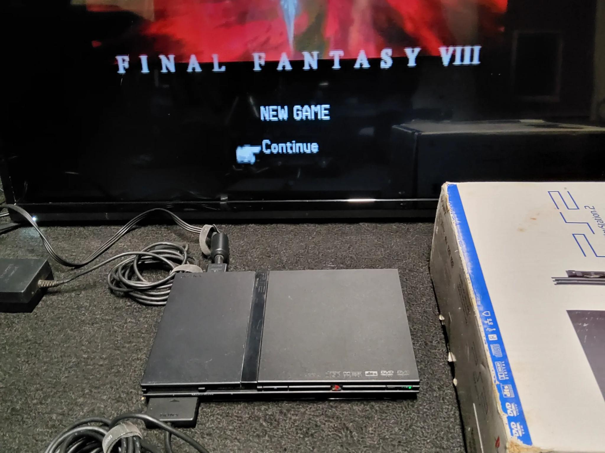 PlayStation 2 Dual Shock Controller + Memory Card with Original Box