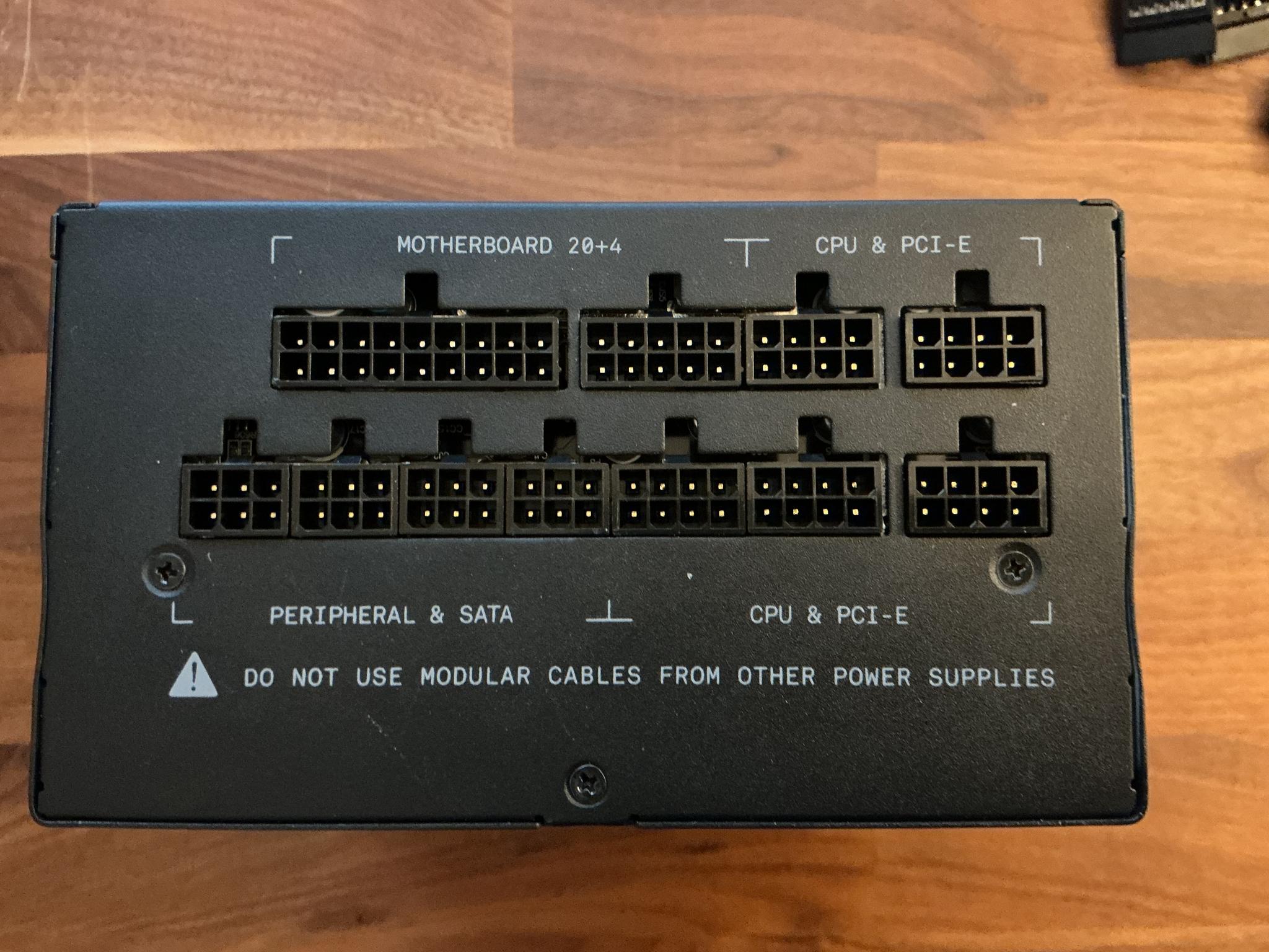 NZXT c850 850w Fully Modular Gold Rated PSU