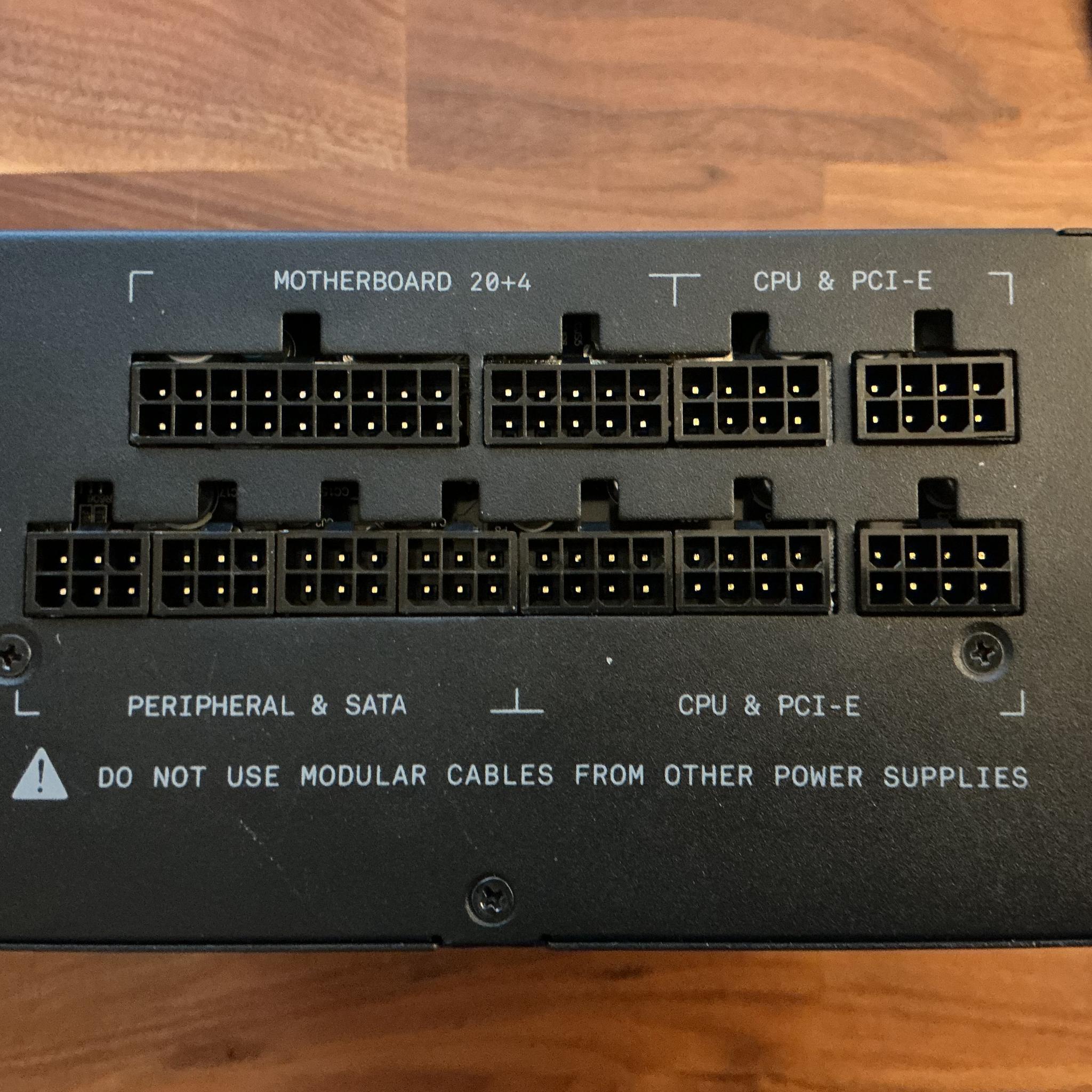NZXT c850 850w Fully Modular Gold Rated PSU