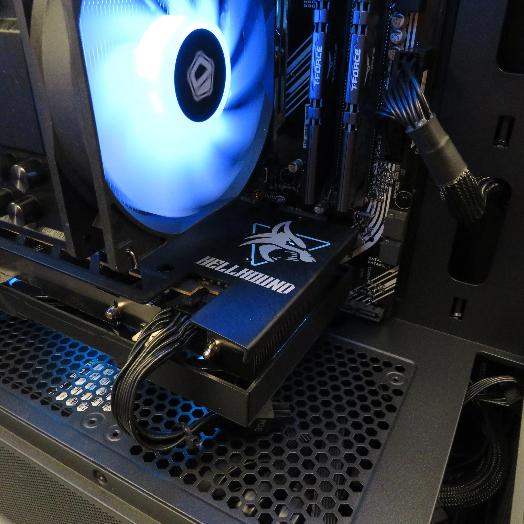 R5 5600 + Power Color Hellhound RX6600 (8GB VRAM) 1TB NVME Gen 4 Entry Level 1440 gaming