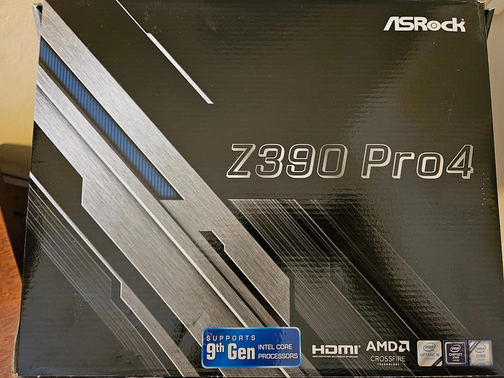 ASRock Z390 Pro4 + i5-9600KF + 32GB DDR4 [Motherboard/CPU/RAM combo]