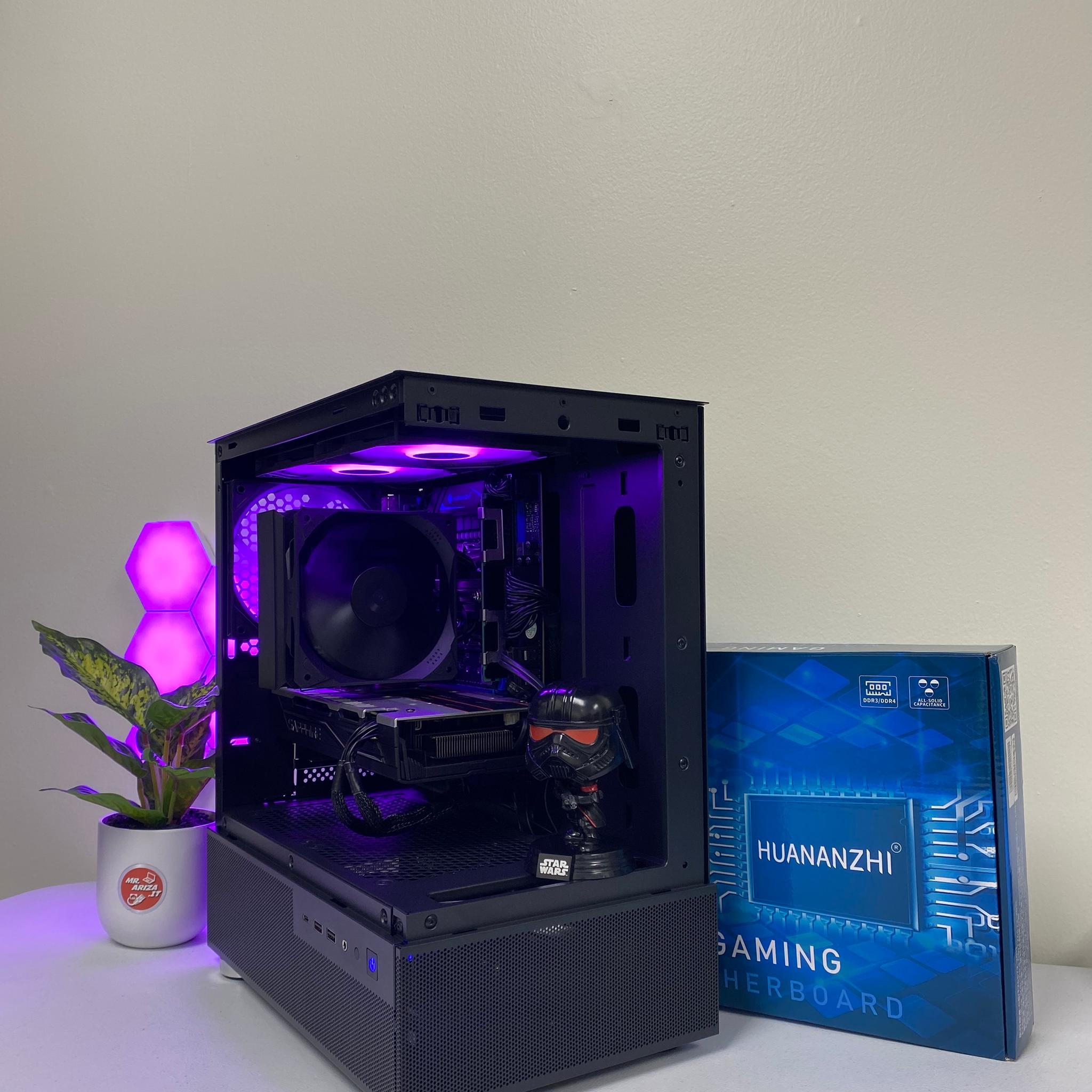 RX 580 - Xeon (12 Cores - 24 Threads) -🌟 "Black Edition Gaming Rig" 🌟