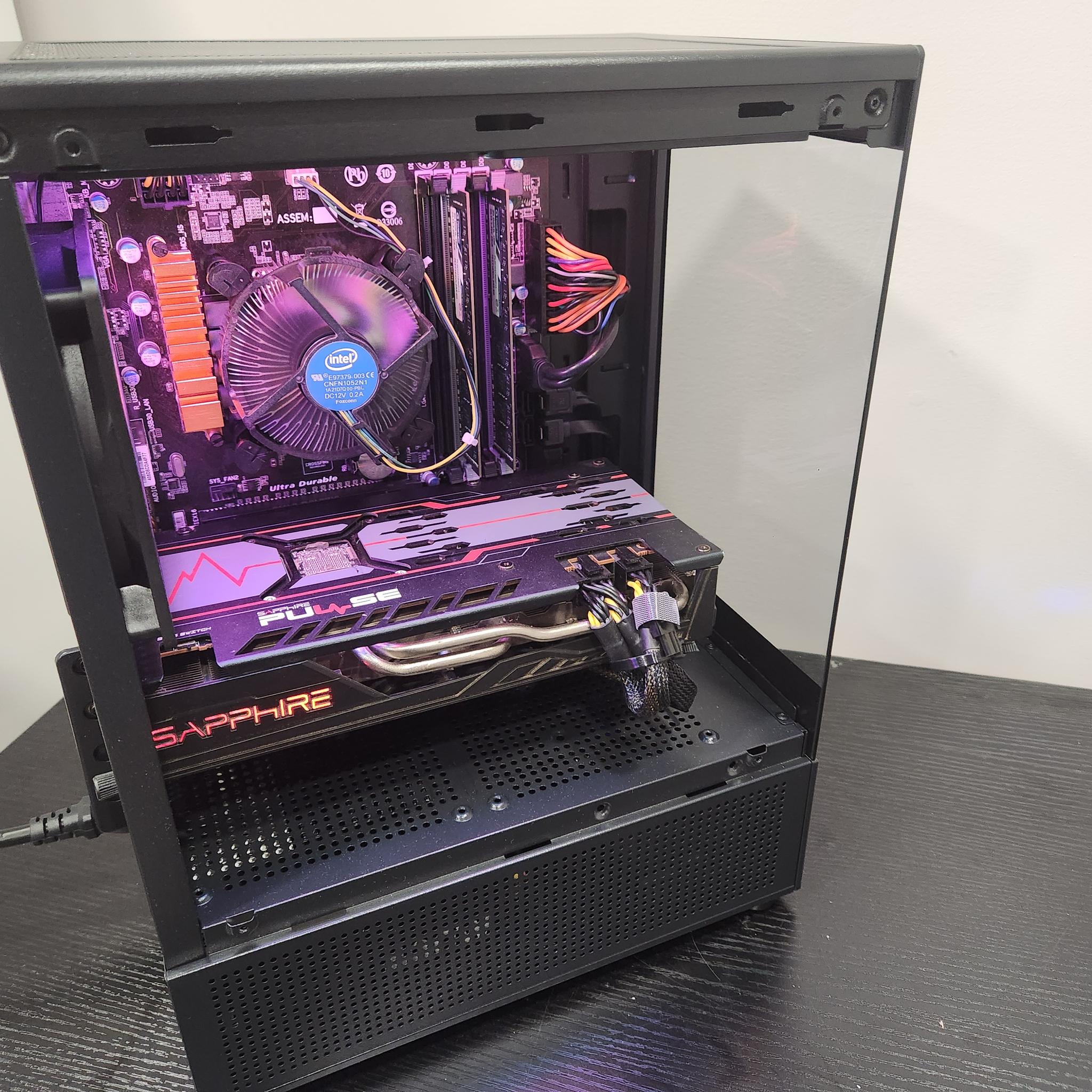 Budget Steam Machine RX 5700 XT Linux Gaming PC!