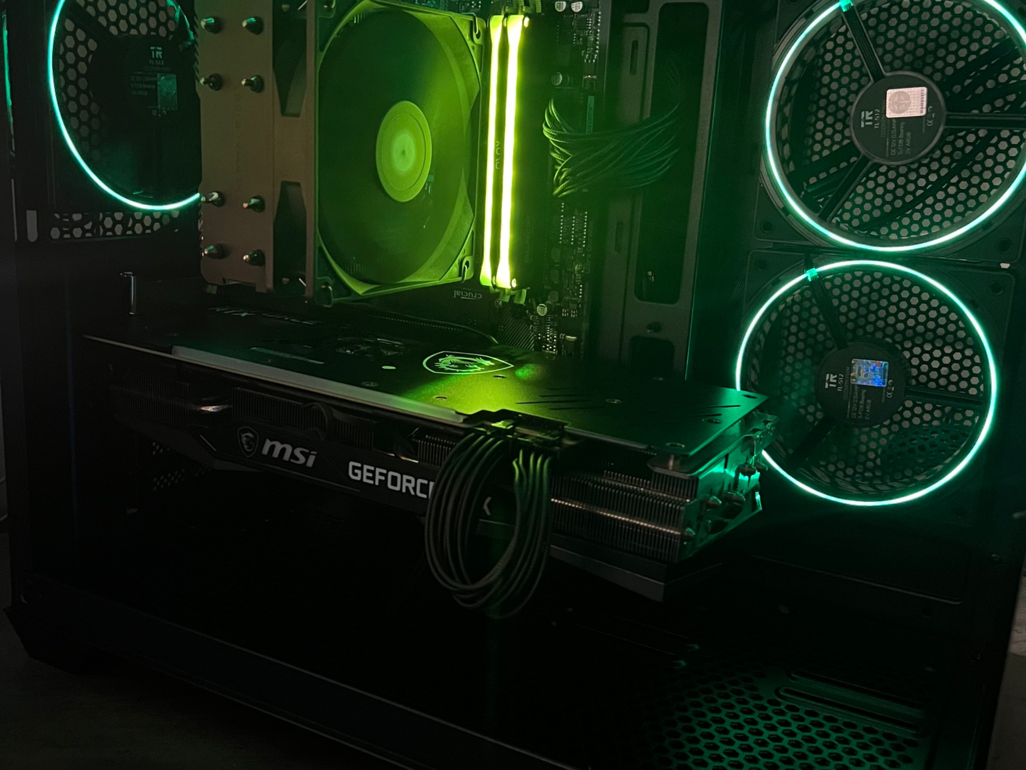 RYZEN 7 3700X + 3070 TI All Black Micro-ATX Custom Gaming PC