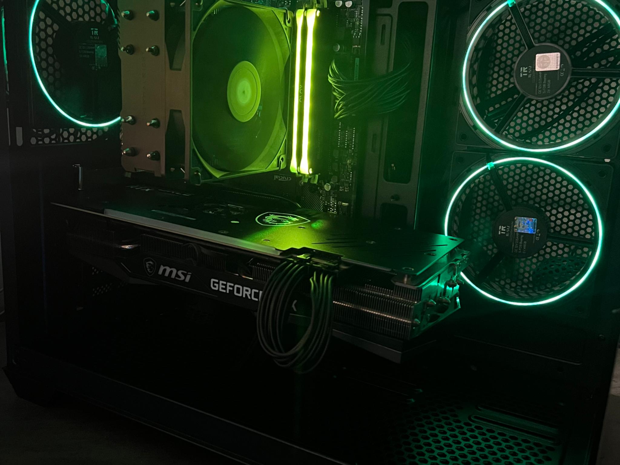 RYZEN 7 3700X + 3070 TI All Black Micro-ATX Custom Gaming PC
