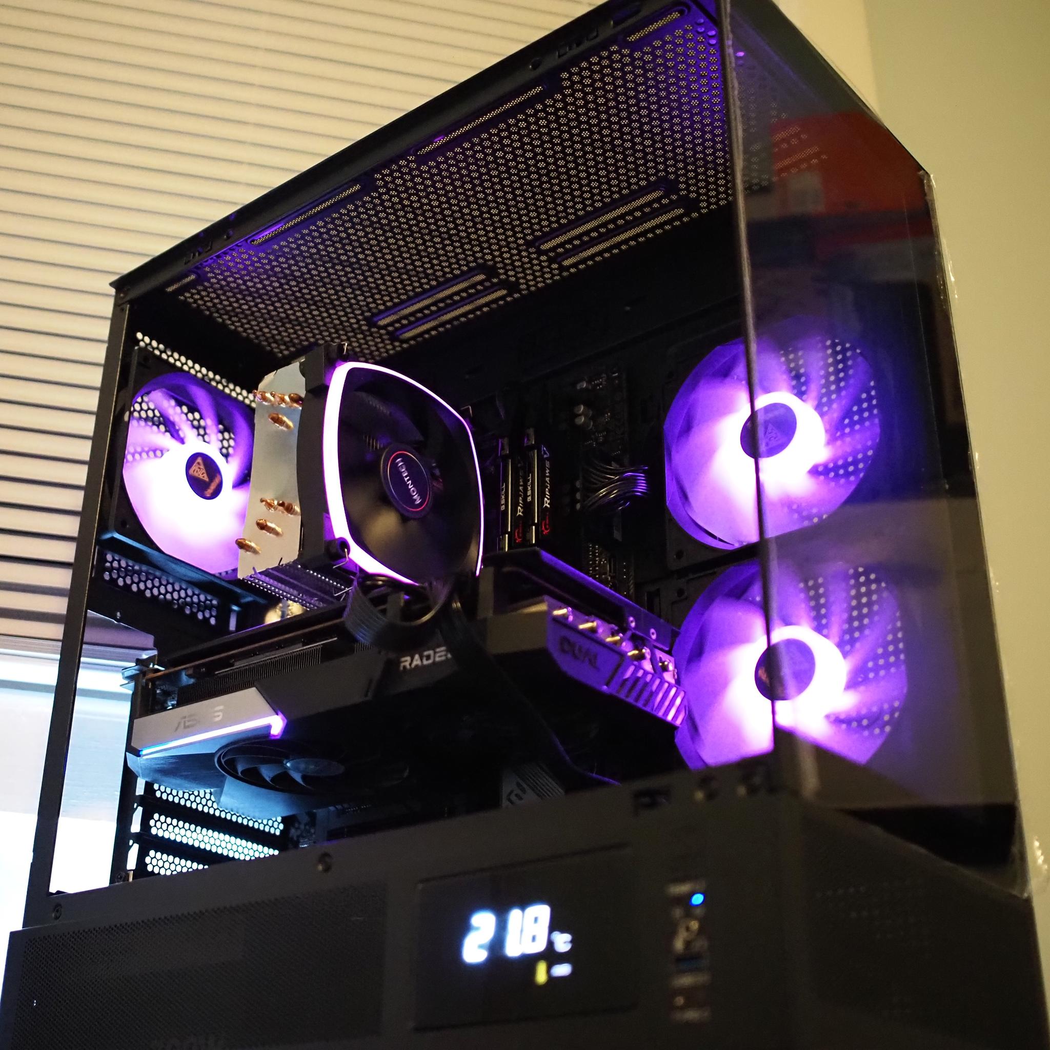 🎮 RX 6700 XT + Ryzen 5 5500 Gaming PC | 1440P Ultra | WiFi | Ready To Play