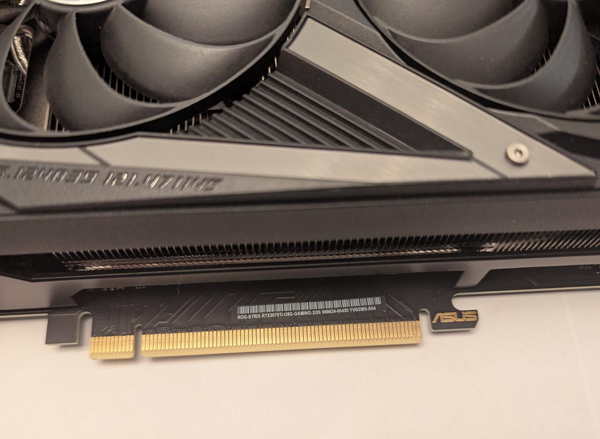 Asus ROG STRIX GAMING OC GeForce RTX 3070 Ti