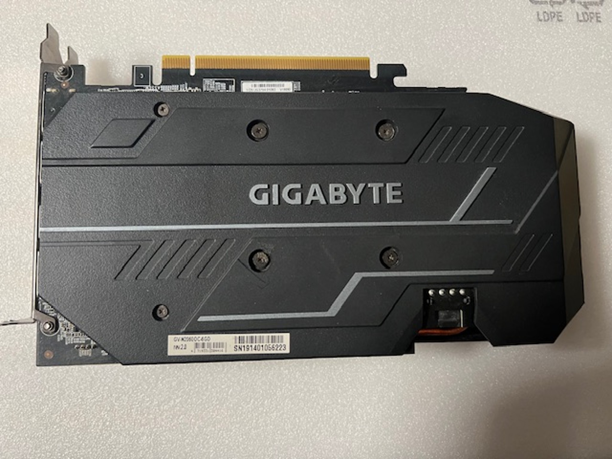 Gigabyte NVIDIA GeForce RTX 2060 Overclocked Dual-Fan 6GB GDDR6 PCIe 3.0 Graphics Card