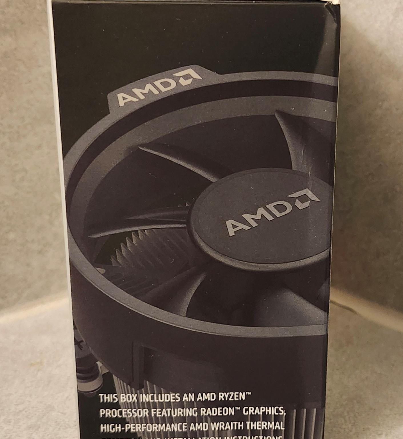 Ryzen 5 4600g Processer with AMD Wraith Stealth Heat sync