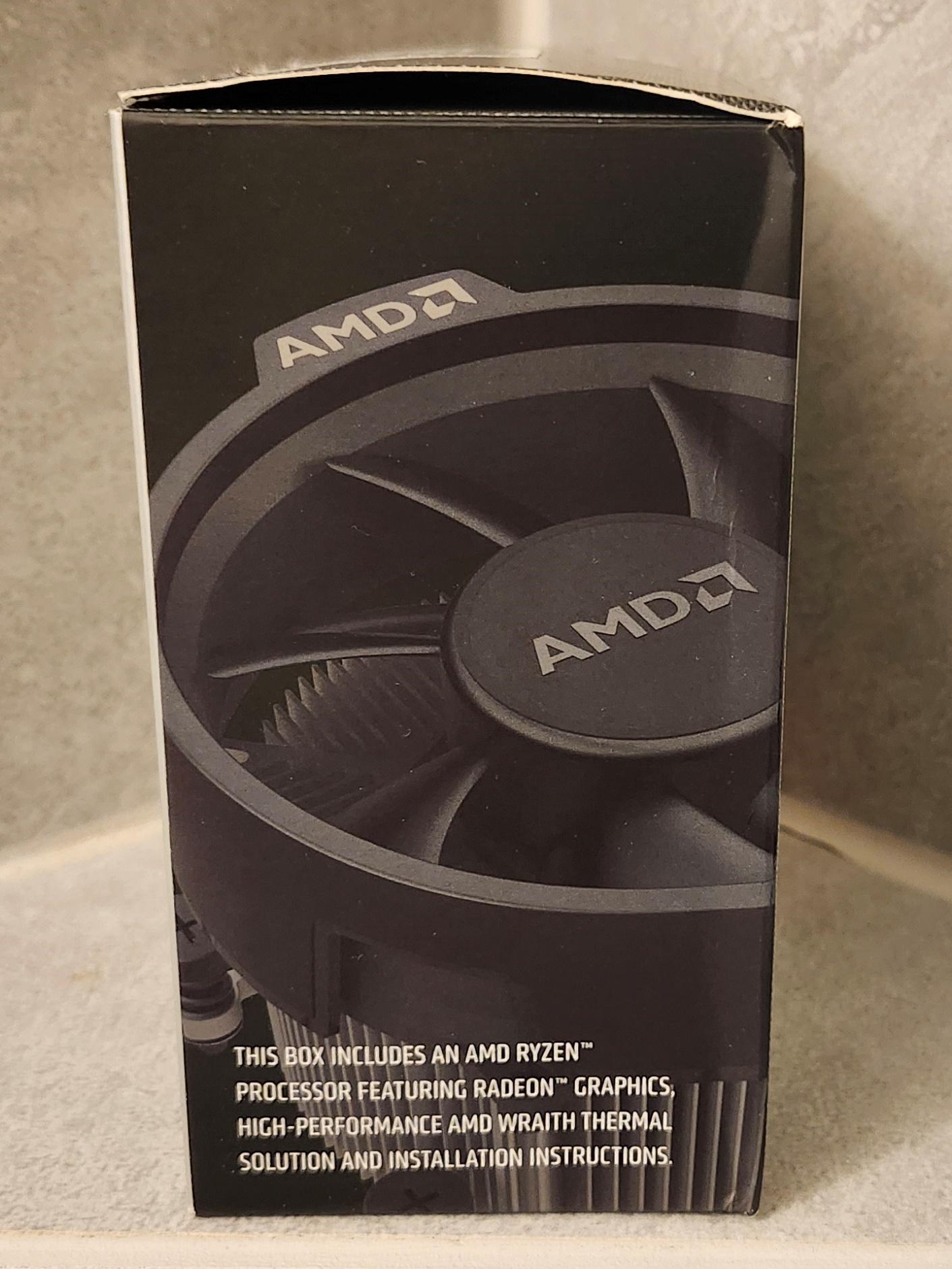 Ryzen 5 4600g Processer with AMD Wraith Stealth Heat sync