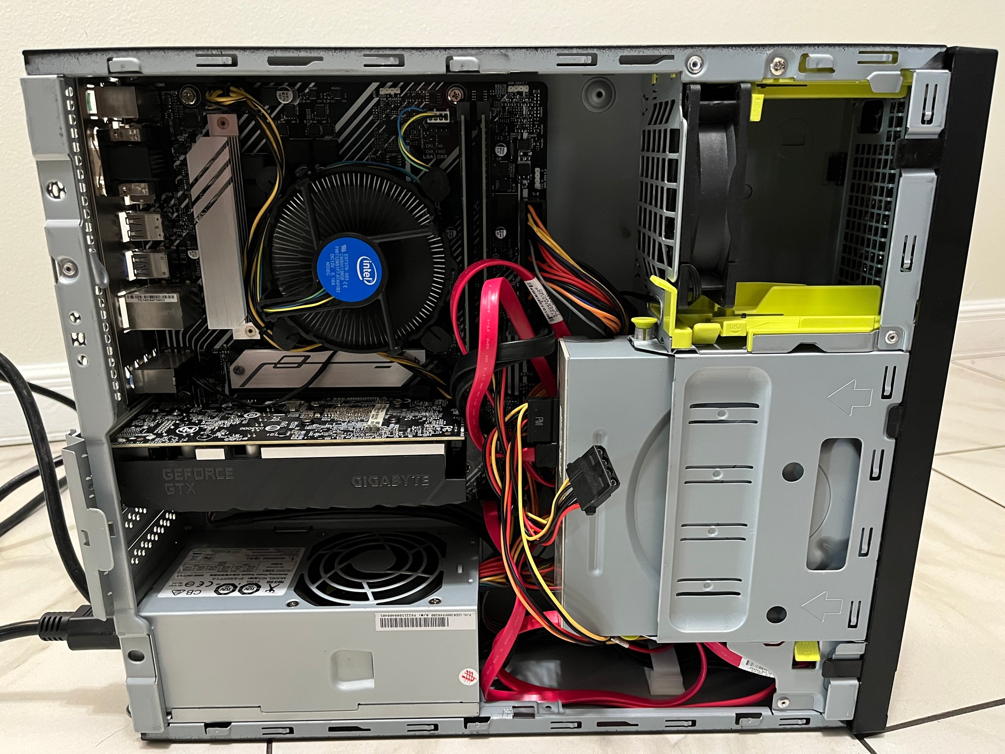NVIDIA GTX 1650, Intel Core i3-10100, 16GB RAM, 1TB Storage, SFF Gaming PC w/ Wi-Fi & BT