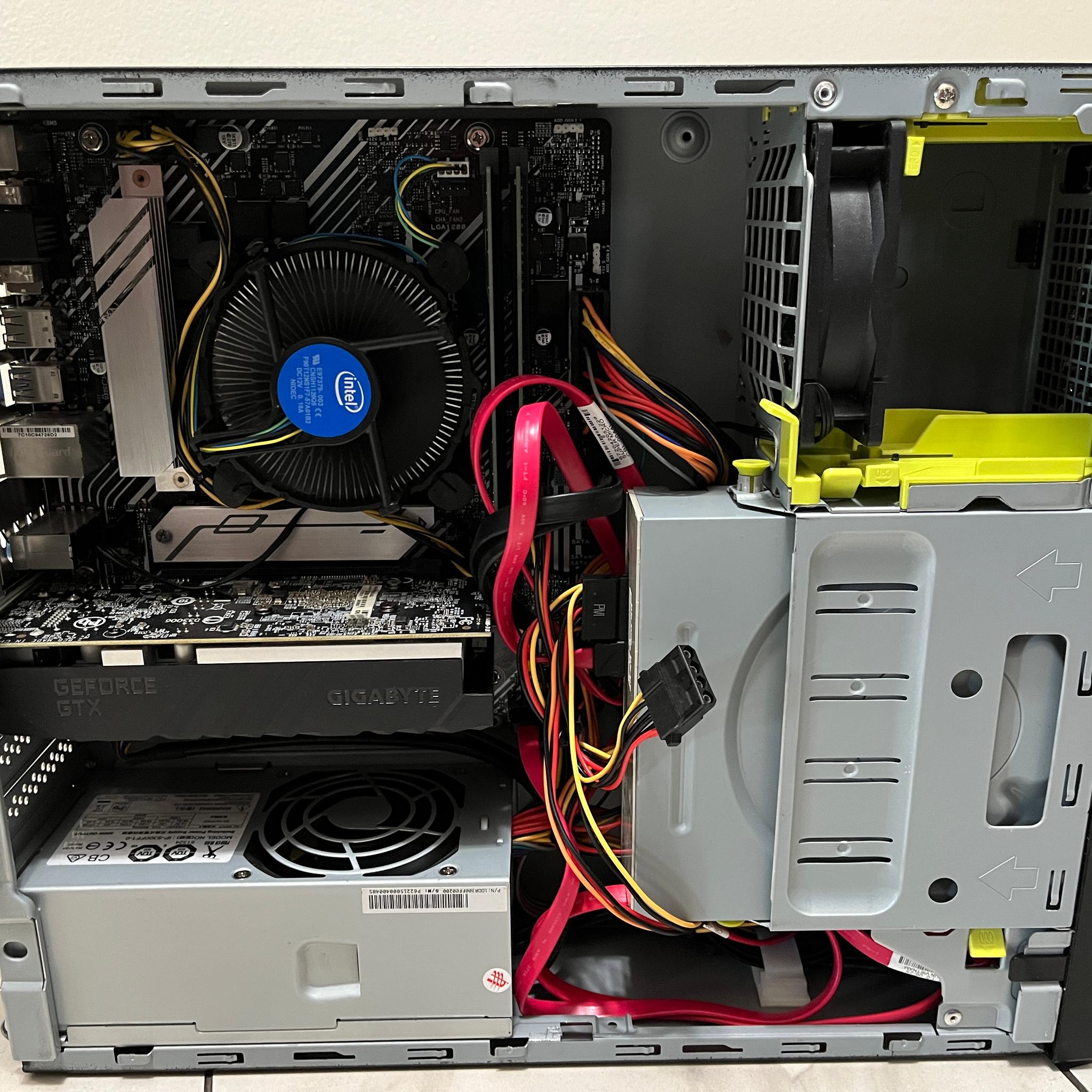 NVIDIA GTX 1650, Intel Core i3-10100, 16GB RAM, 1TB Storage, SFF Gaming PC w/ Wi-Fi & BT