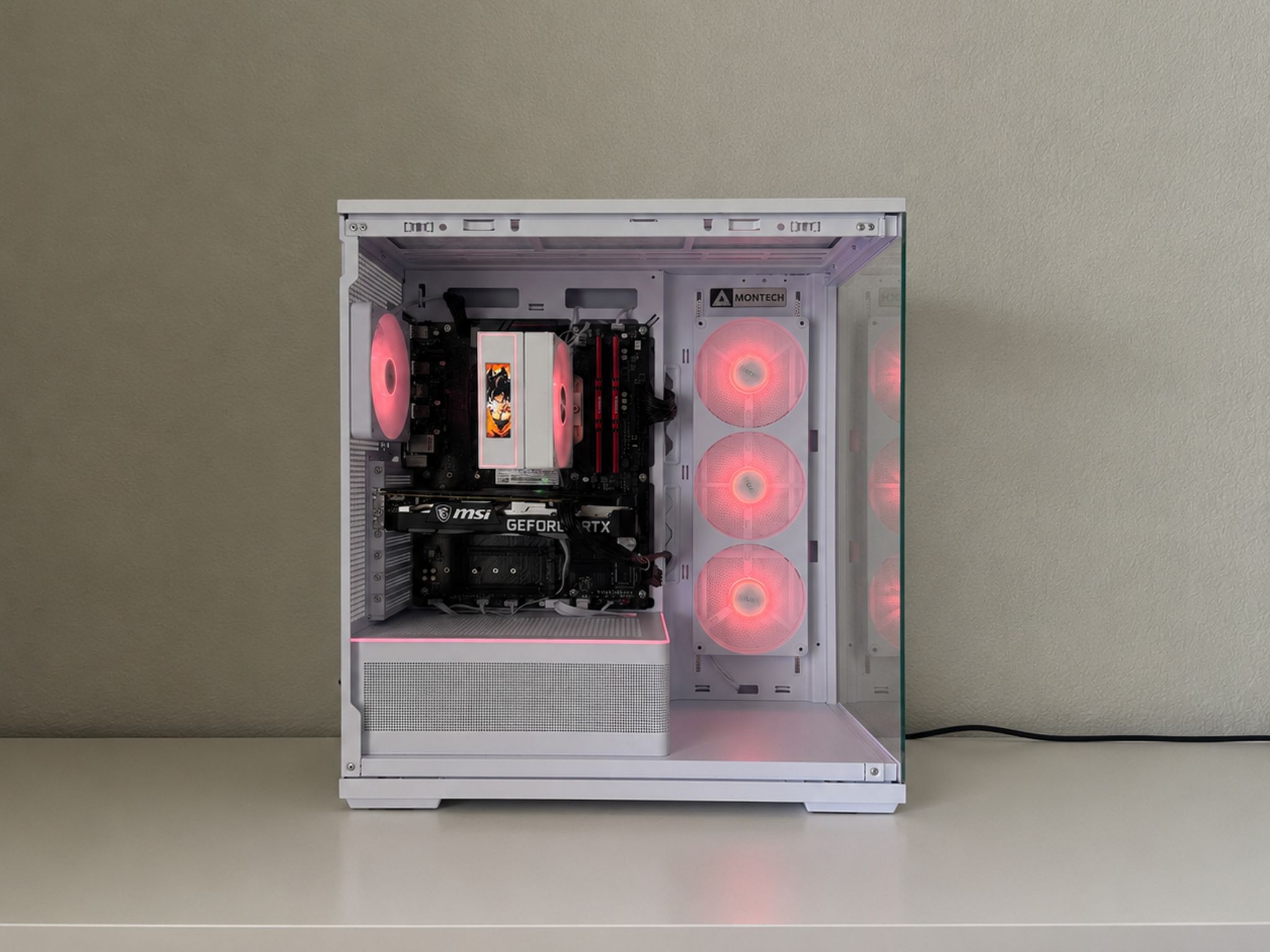 GeForce RTX 3060 Custom Gaming PC -  Ryzen 7 5700, 16GB RAM