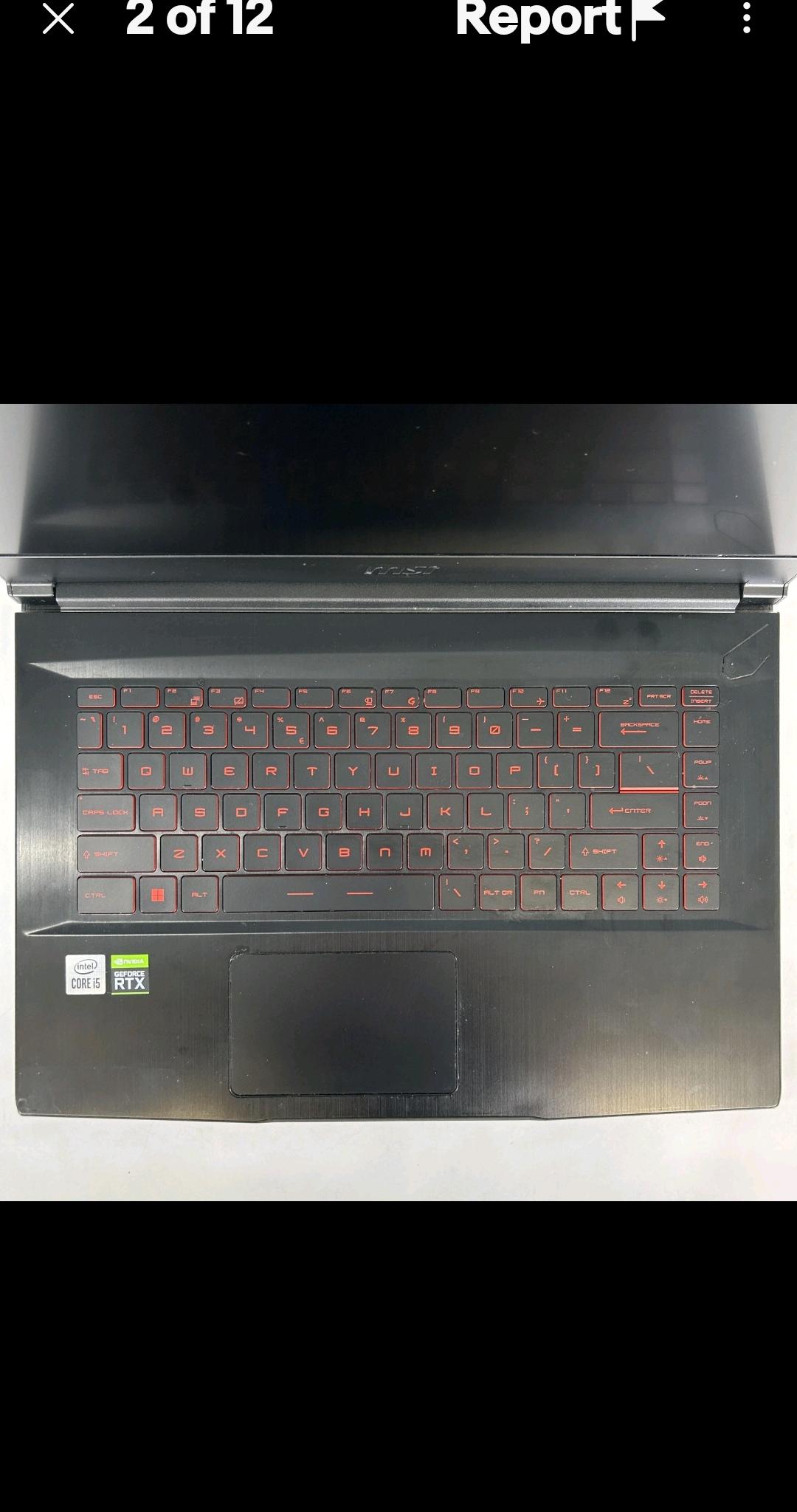 ON SALE! MSI GF65 Thin-RTX 3060-i5 10th gen 10500H-16GB RAM.