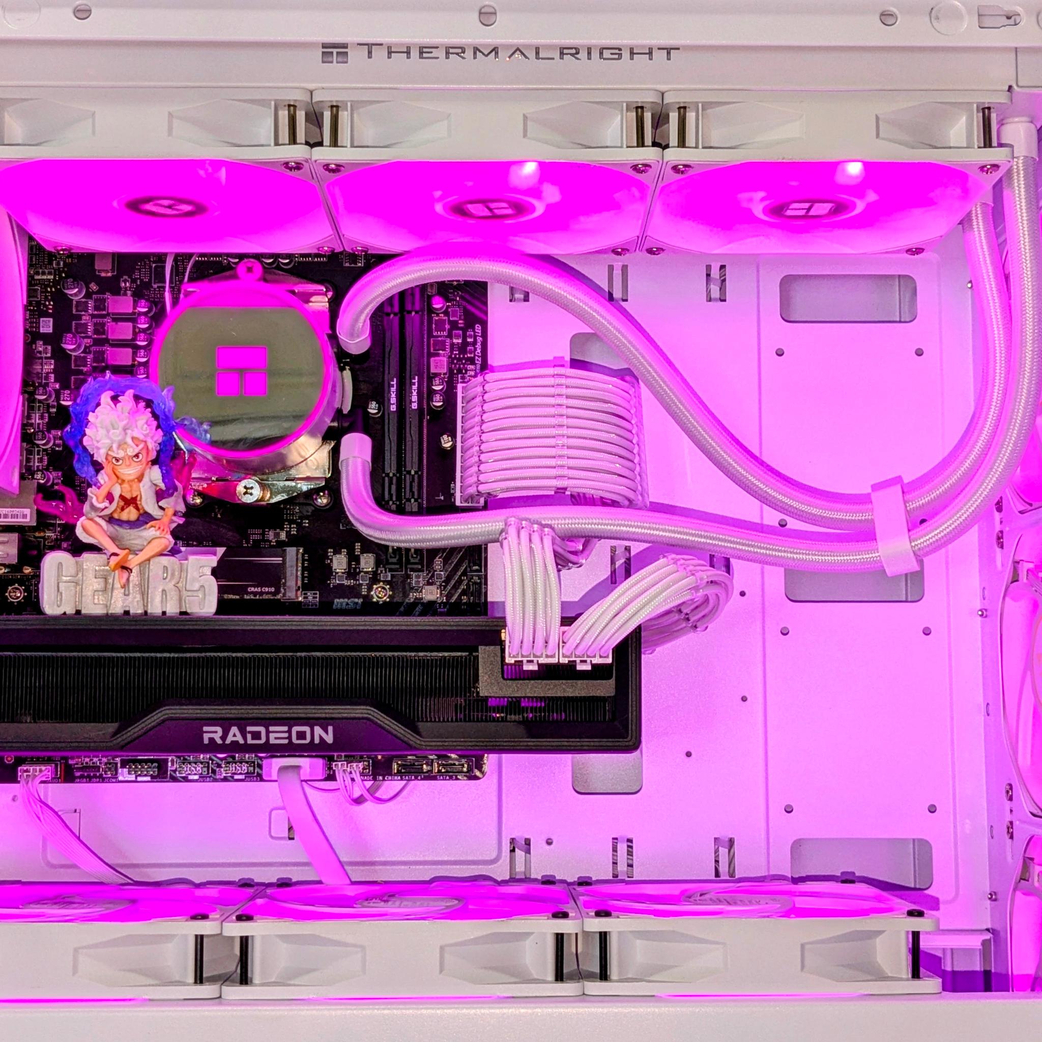 Luffy D "Gear AM/5" Build🔥⚪️Ryzen 7 7700⚪️RX 6950XT⚪️32GB RAM⚪️1TB NVMe⚪️Windows 11 Prof.