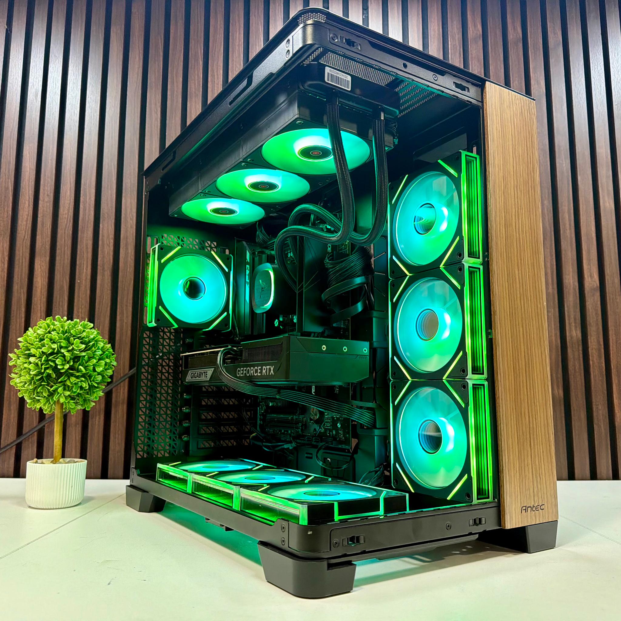 RTX 5070 TI | Ryzen 9800X3D | 32GB DDR5 CL 30 | 2TB M.2 | 1200 Watt Gold PSU | AIO