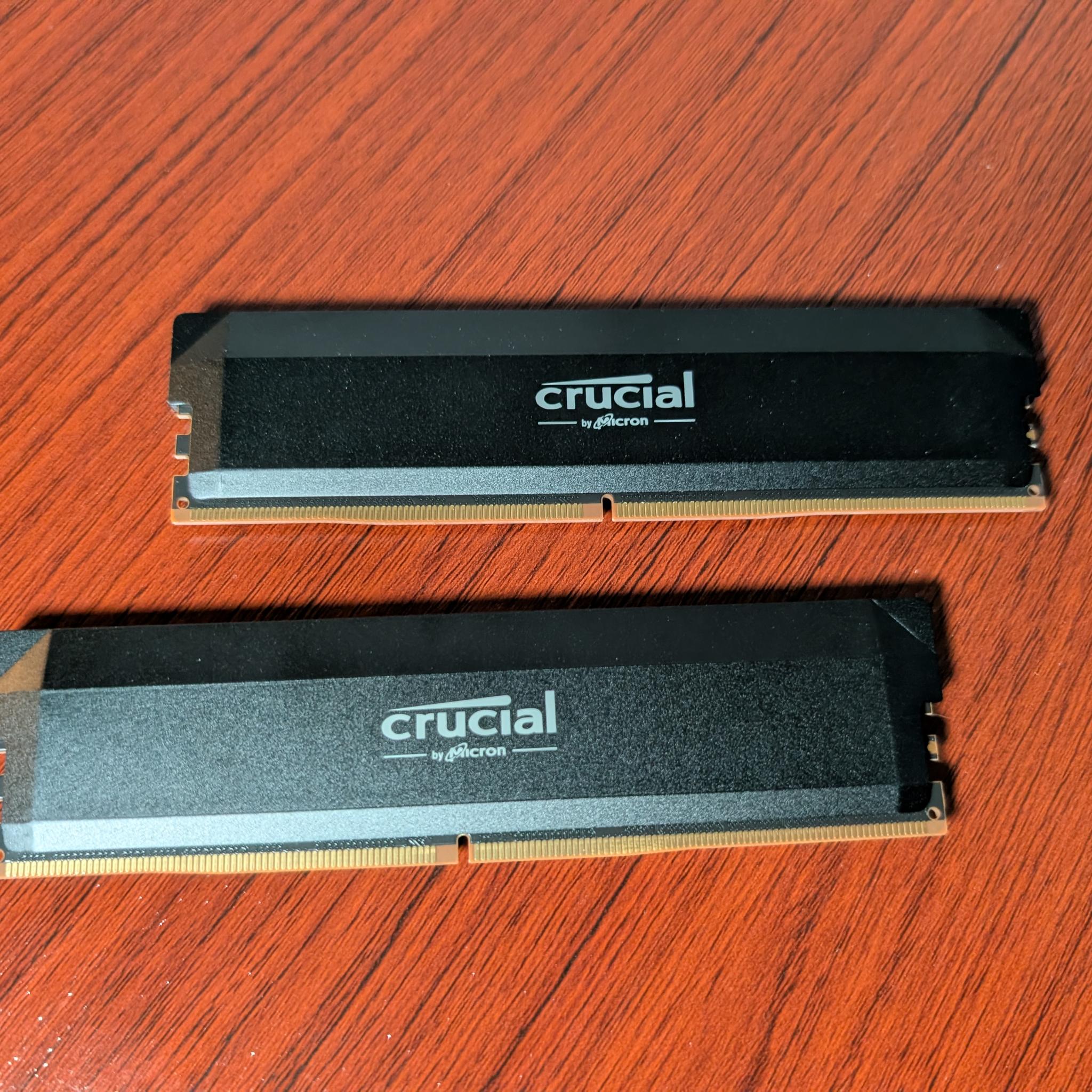Crucial Overclocking 32GB (2x16GB) DDR5 6000 RAM