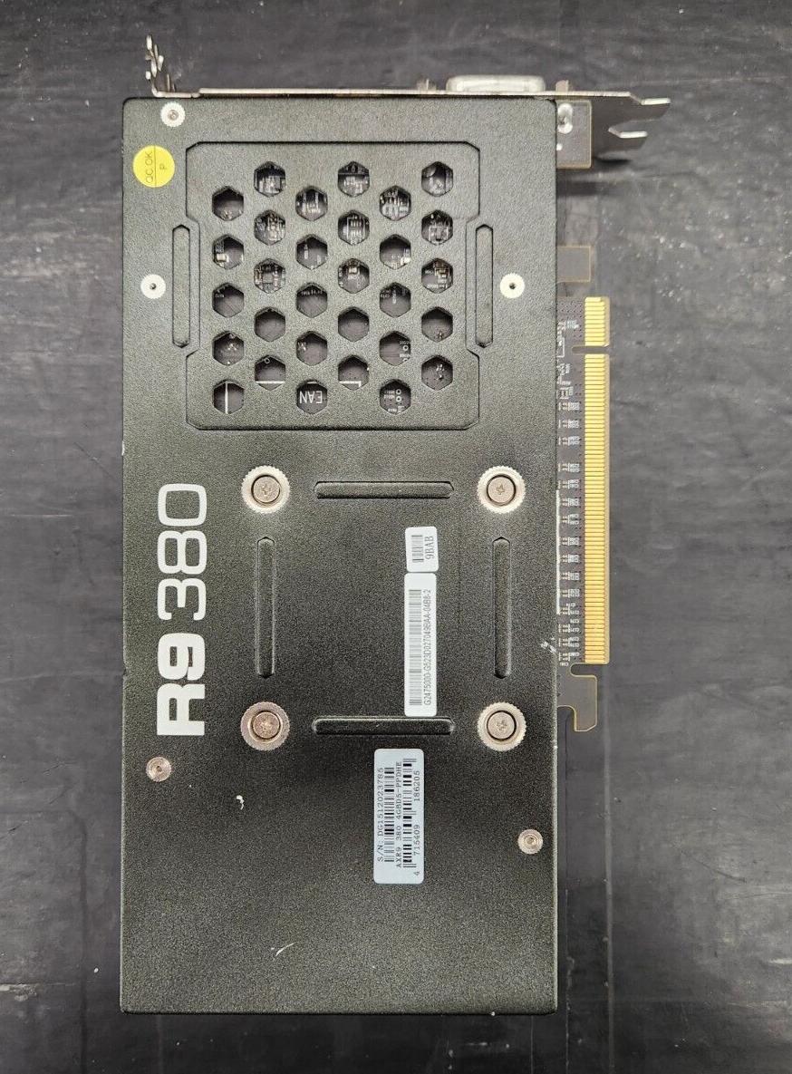 PowerColor Radeon R9 380 4GB GDDR5 Graphics Card - DisplayPort, HDMI, DVI