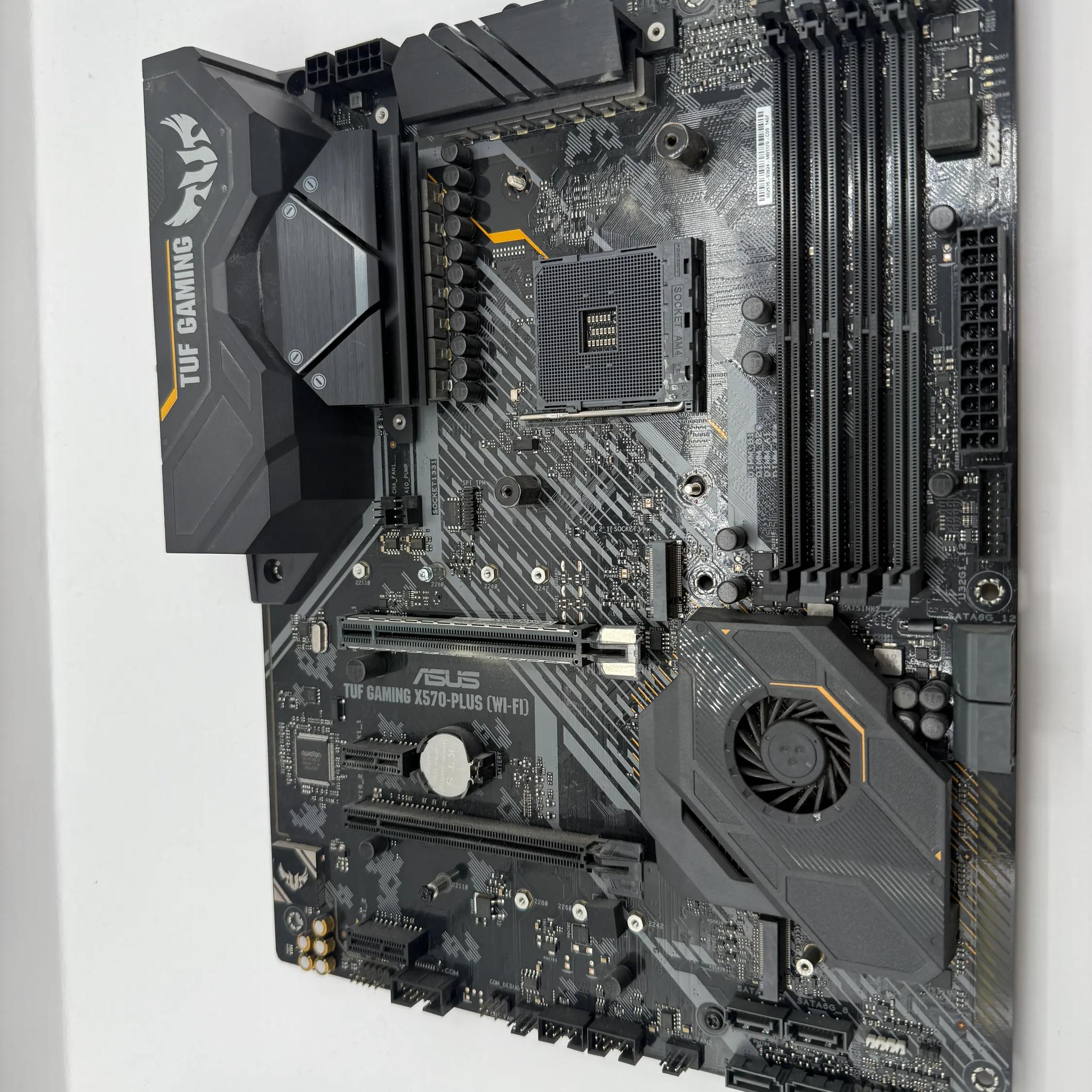 ASUS AM4 TUF Gaming x570-Plus (Wi-Fi)  PCIe 4.0, Dual M.2