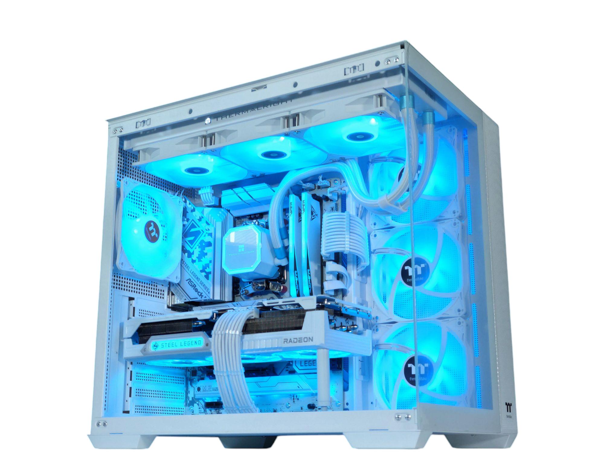 🩻𓌜Spinal🛡️Gaming PC🛡️AMD RX 9070 16GB🛡️AMD Ryzen 7 7700🛡️32GB DDR5🛡️1TB NVME