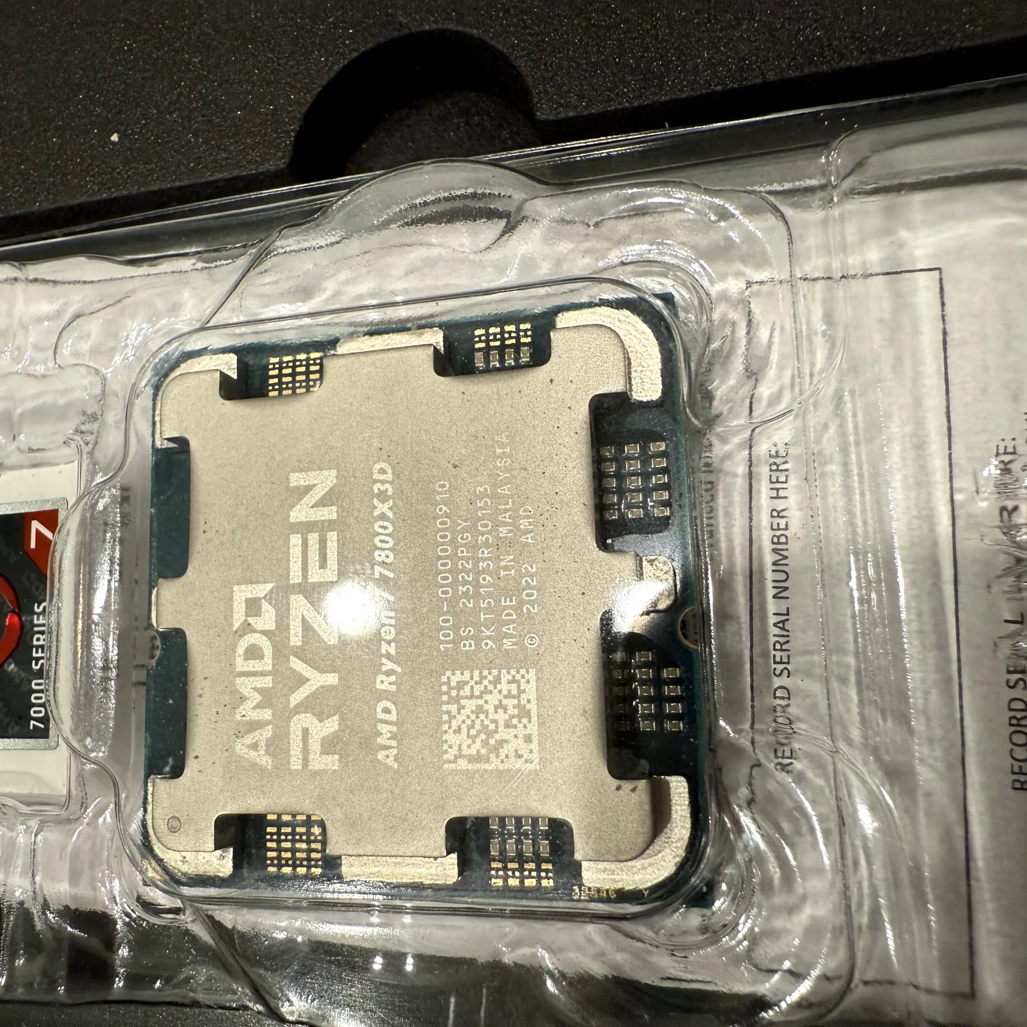 AMD Ryzen 7 7800X3D - Tested and Working - Used