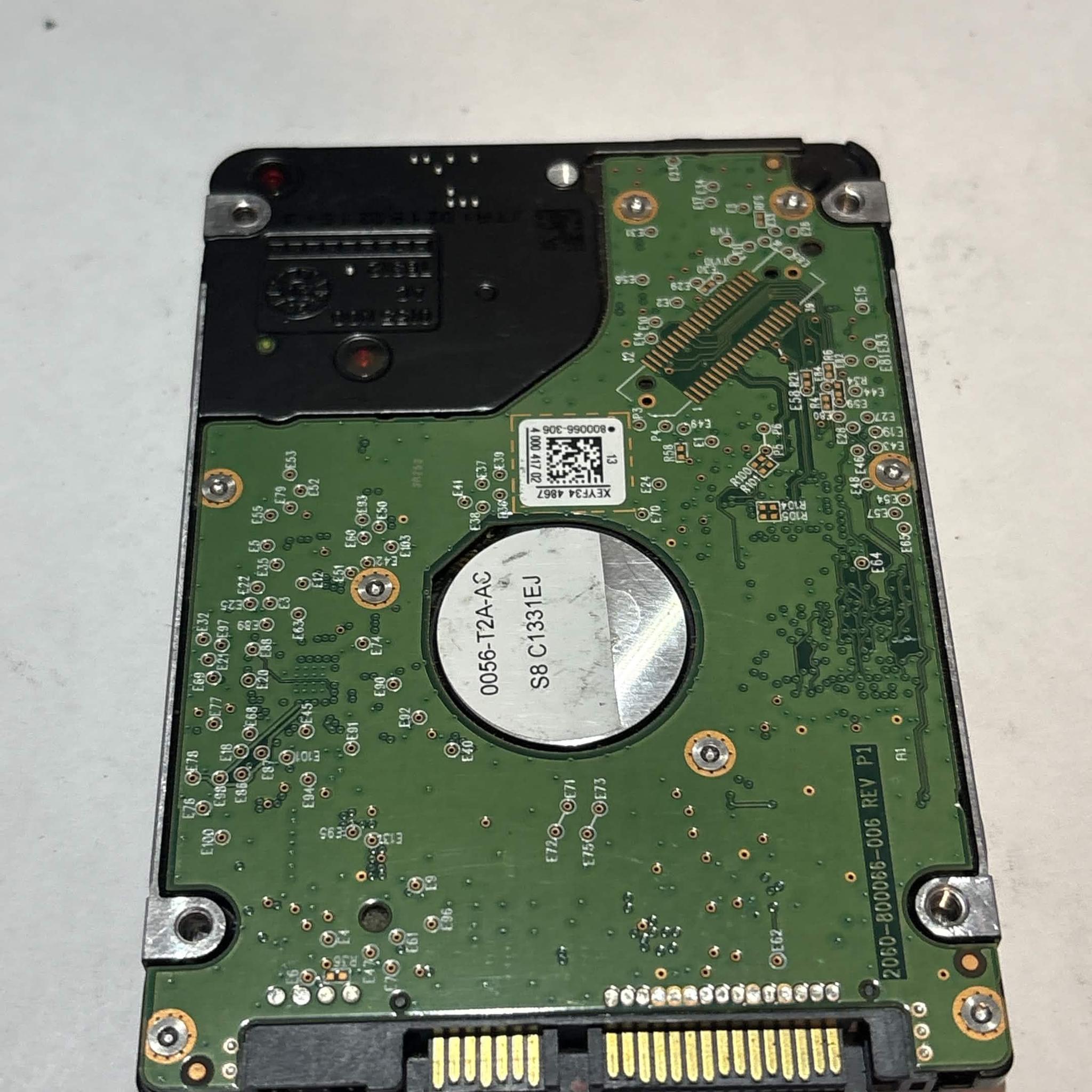 Western Digital 500GB SATA Laptop Hard Drive | Tested & Functional
