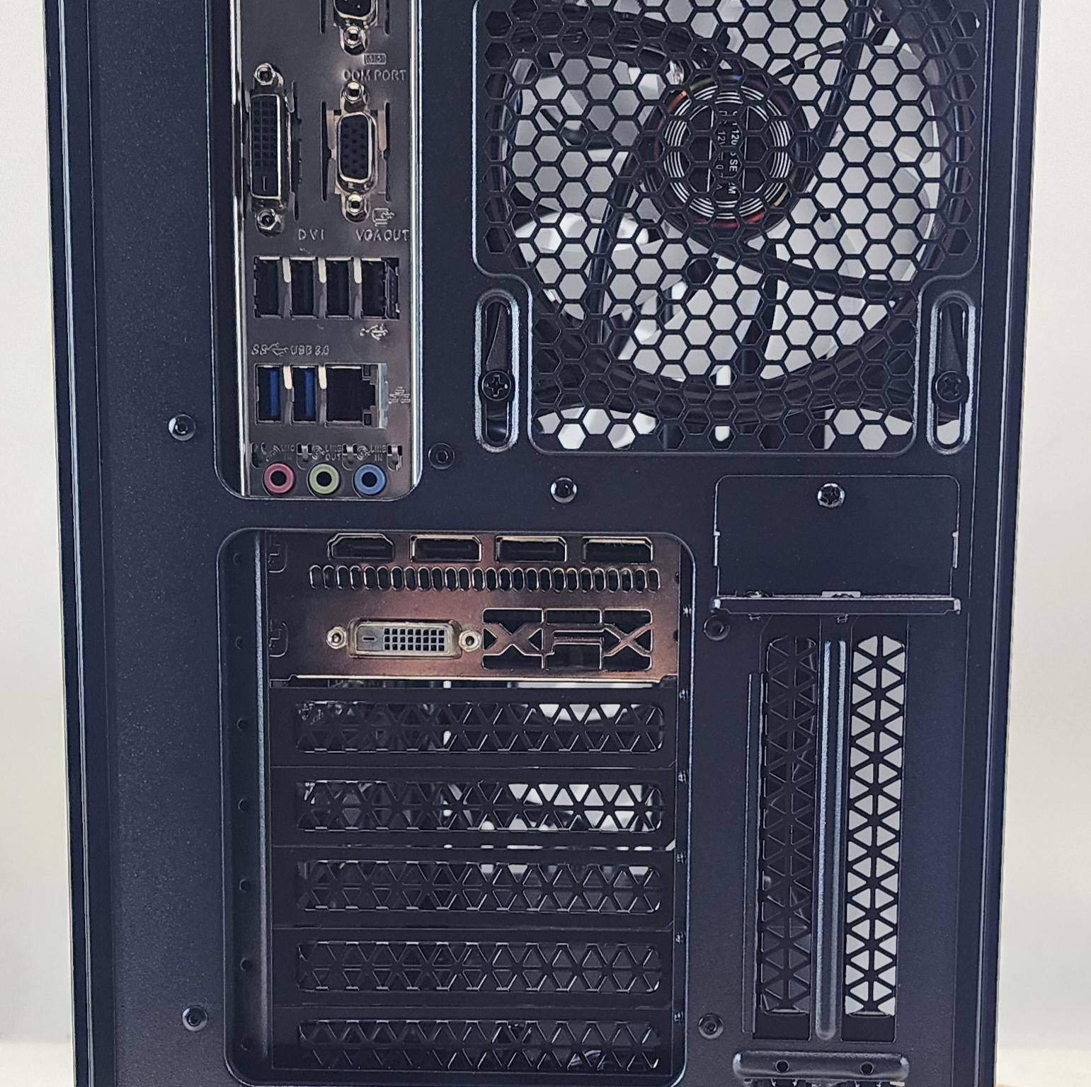 Gaming PC i5-6500 16GB RAM 240GB SSD + 500GB HDD RX 470 8GB Windows 11 Computer