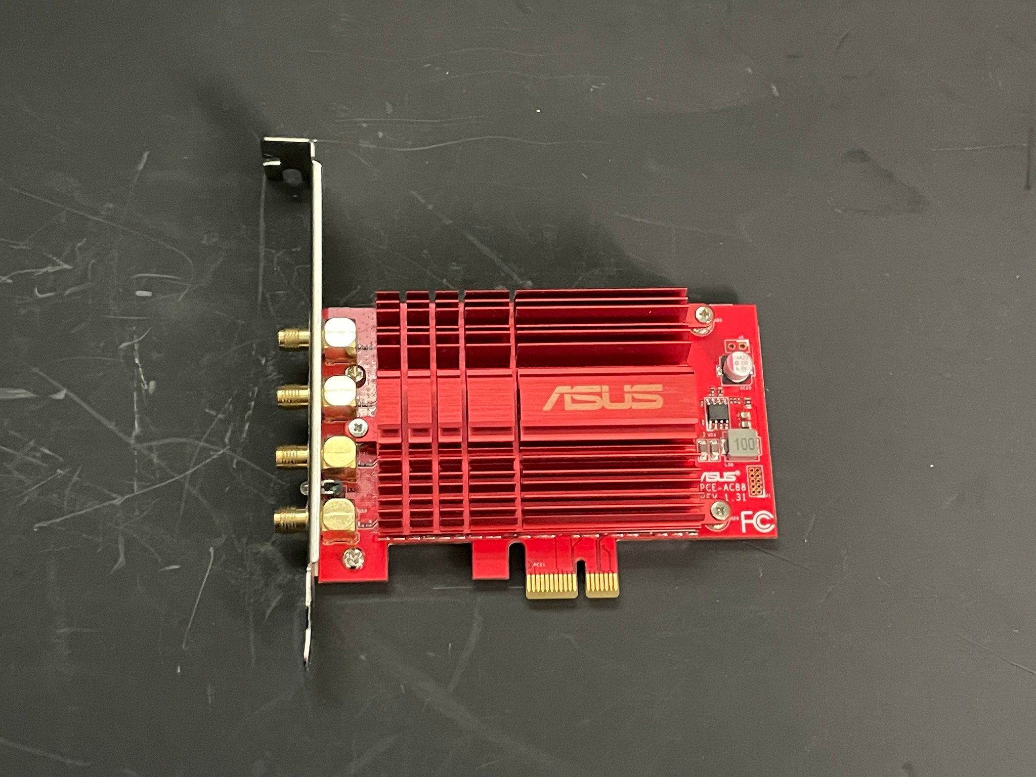 ASUS PCE-AC88 AC3100 Dual-Band 4x4 PCIe Wireless Wi-Fi Adapter Card | Free Shipping