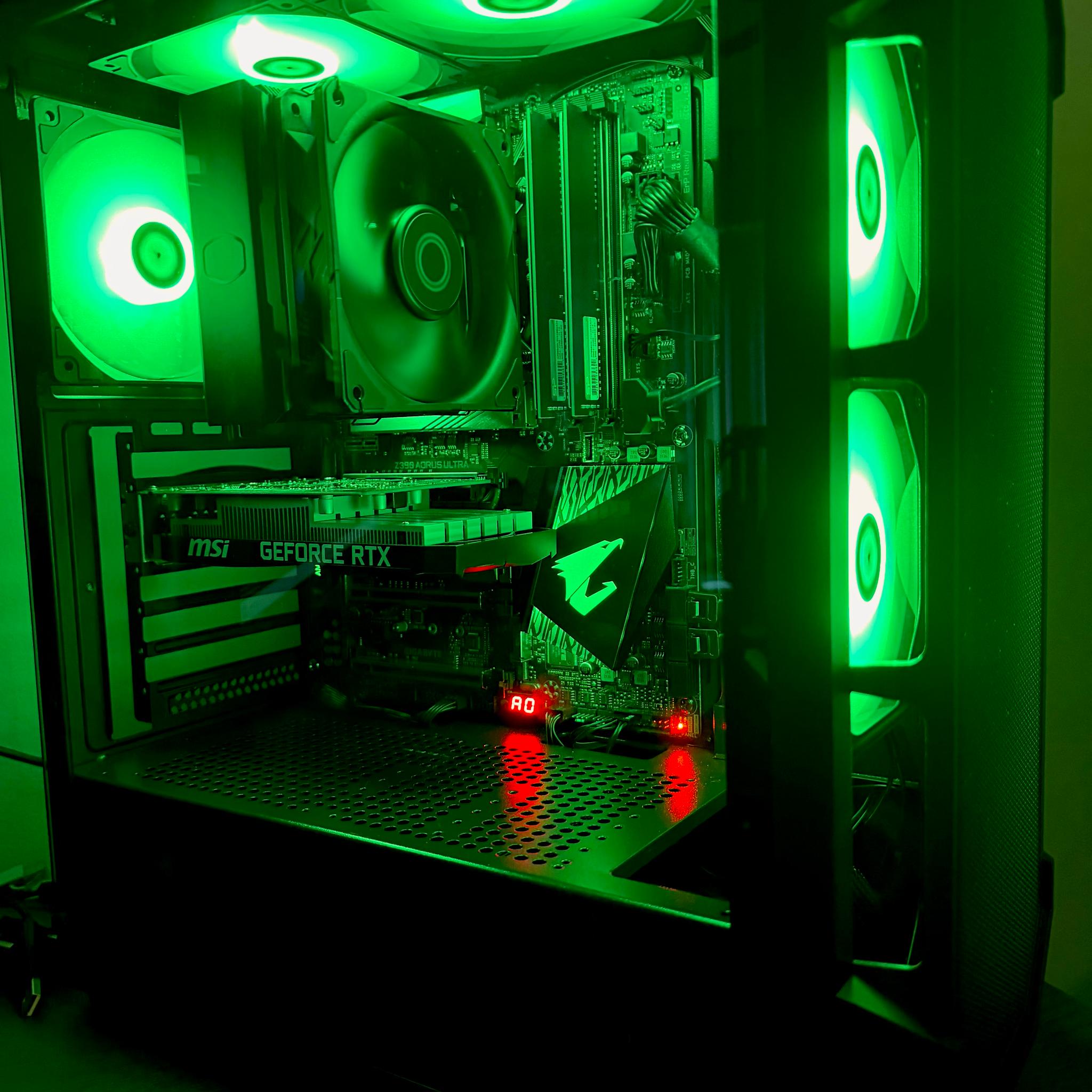 🎄 Gaming Ready PC | i7 8700K Processor | 3050 RTX 6GB GPU | 16GB DDR4 RAM | 589GB SSD Storage 🎄
