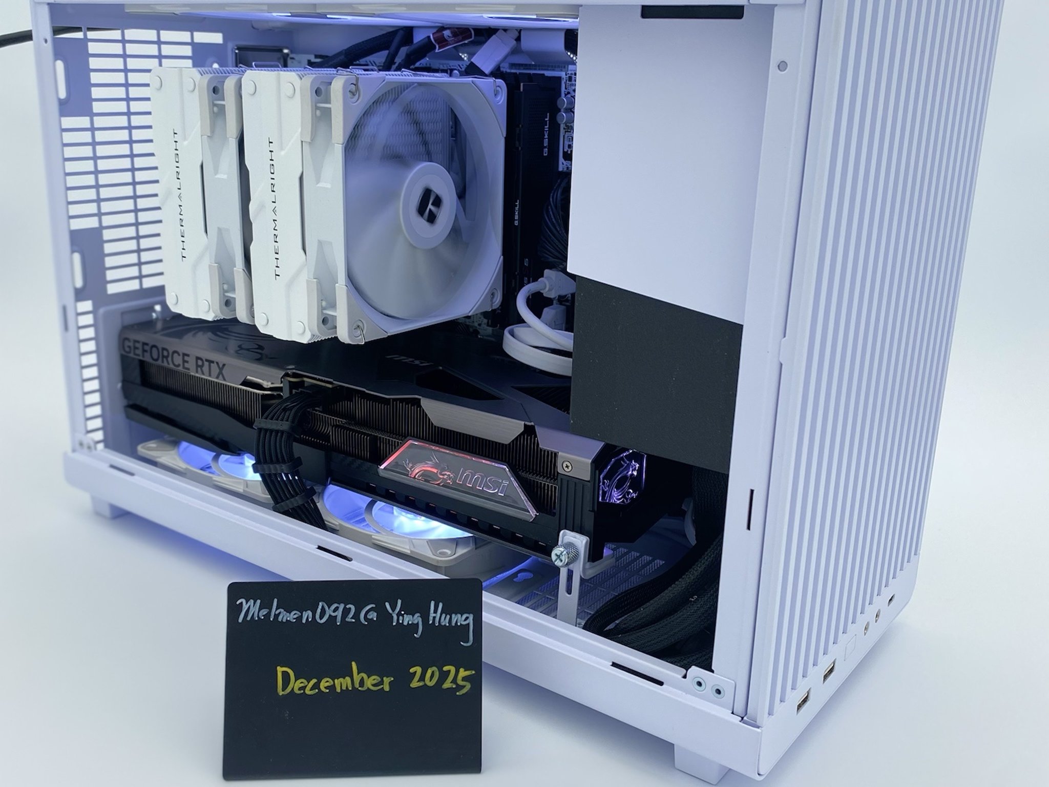 4K WhiteStar | 7800X3D | 5070 | 32GB DDR5 | 2TB Storage