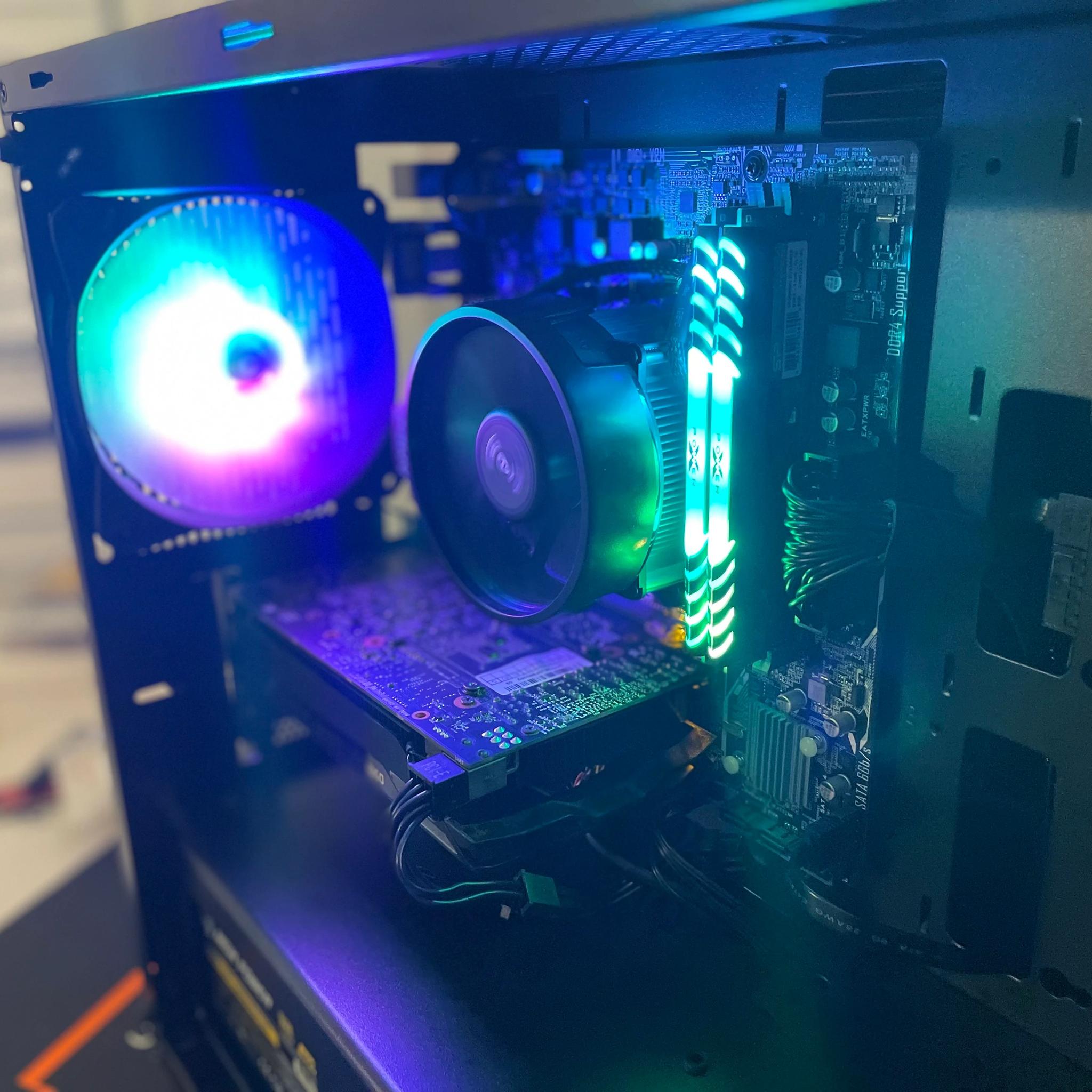 VIBRANCE - Entry-Level Gaming PC - Ryzen 5 2600 & GTX 1060 6GB