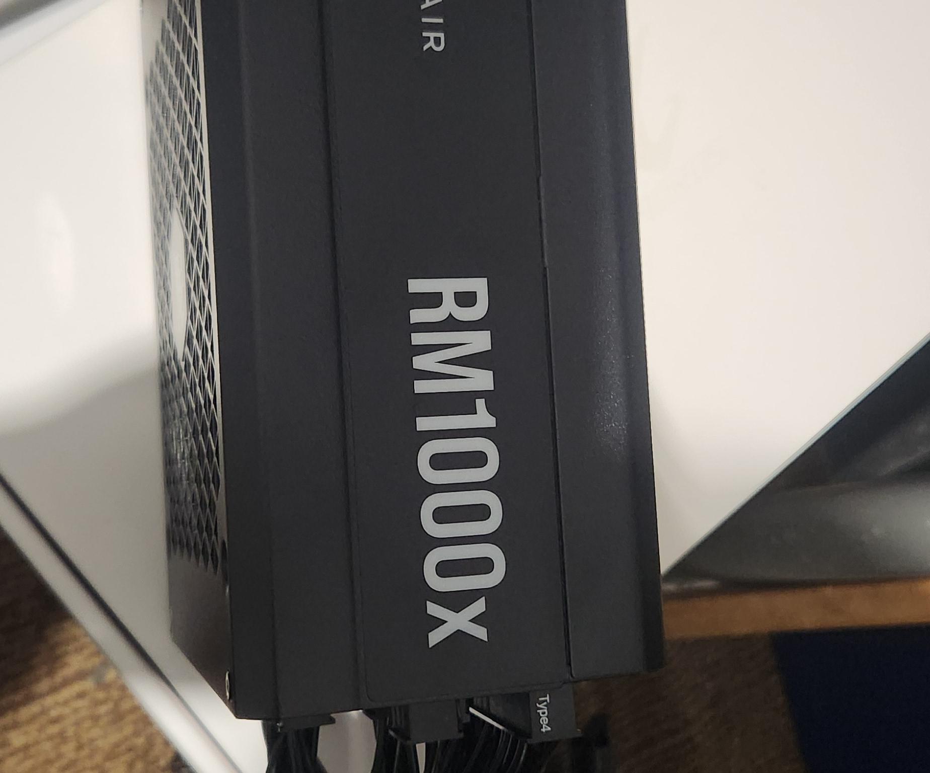 CORSAIR RM1000x Fully Modular ATX 1000 Watt Power Supply