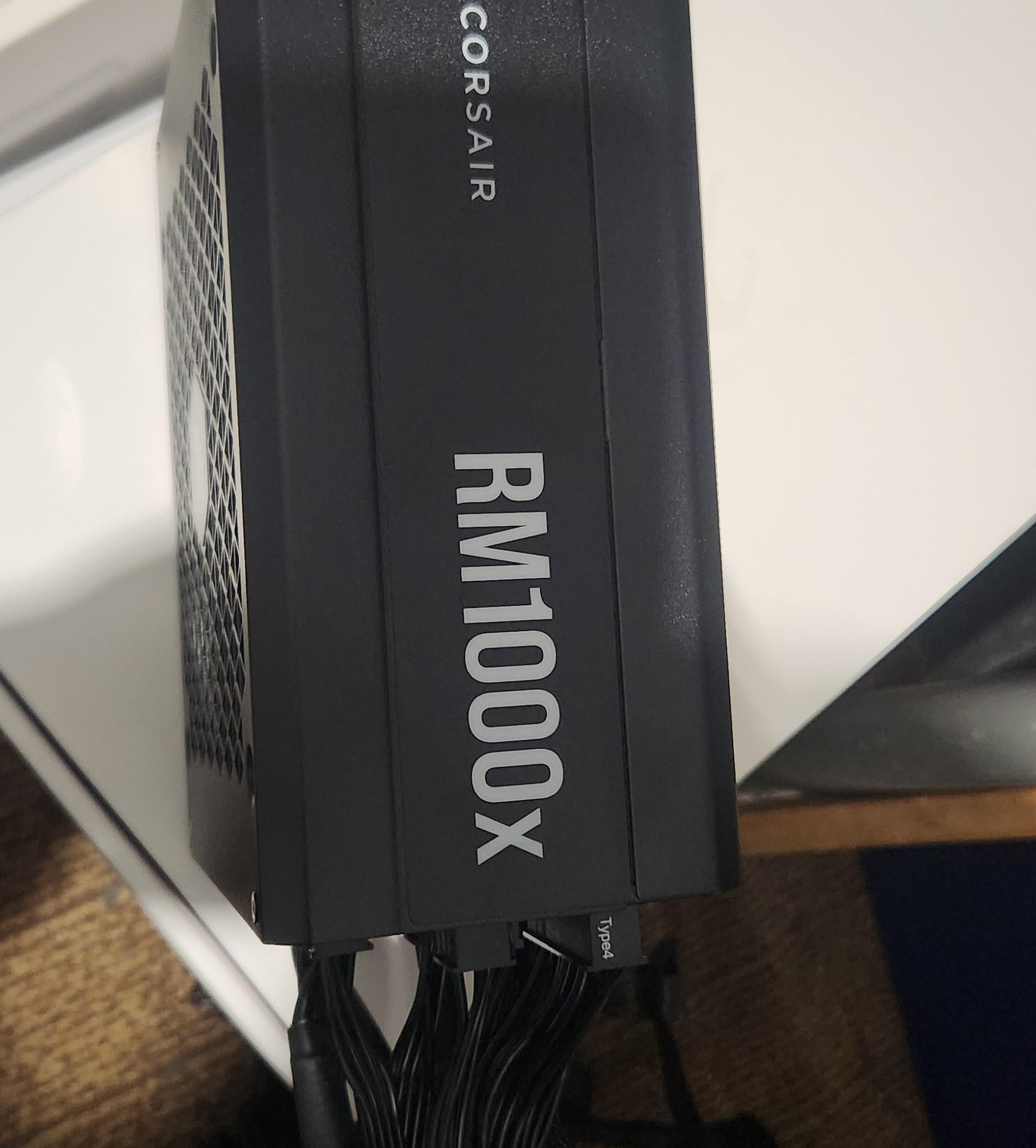 CORSAIR RM1000x Fully Modular ATX 1000 Watt Power Supply