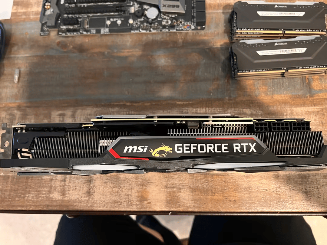 MSI GeForce RTX 2080 Ti 11 GB GAMING X TRIO Video Card